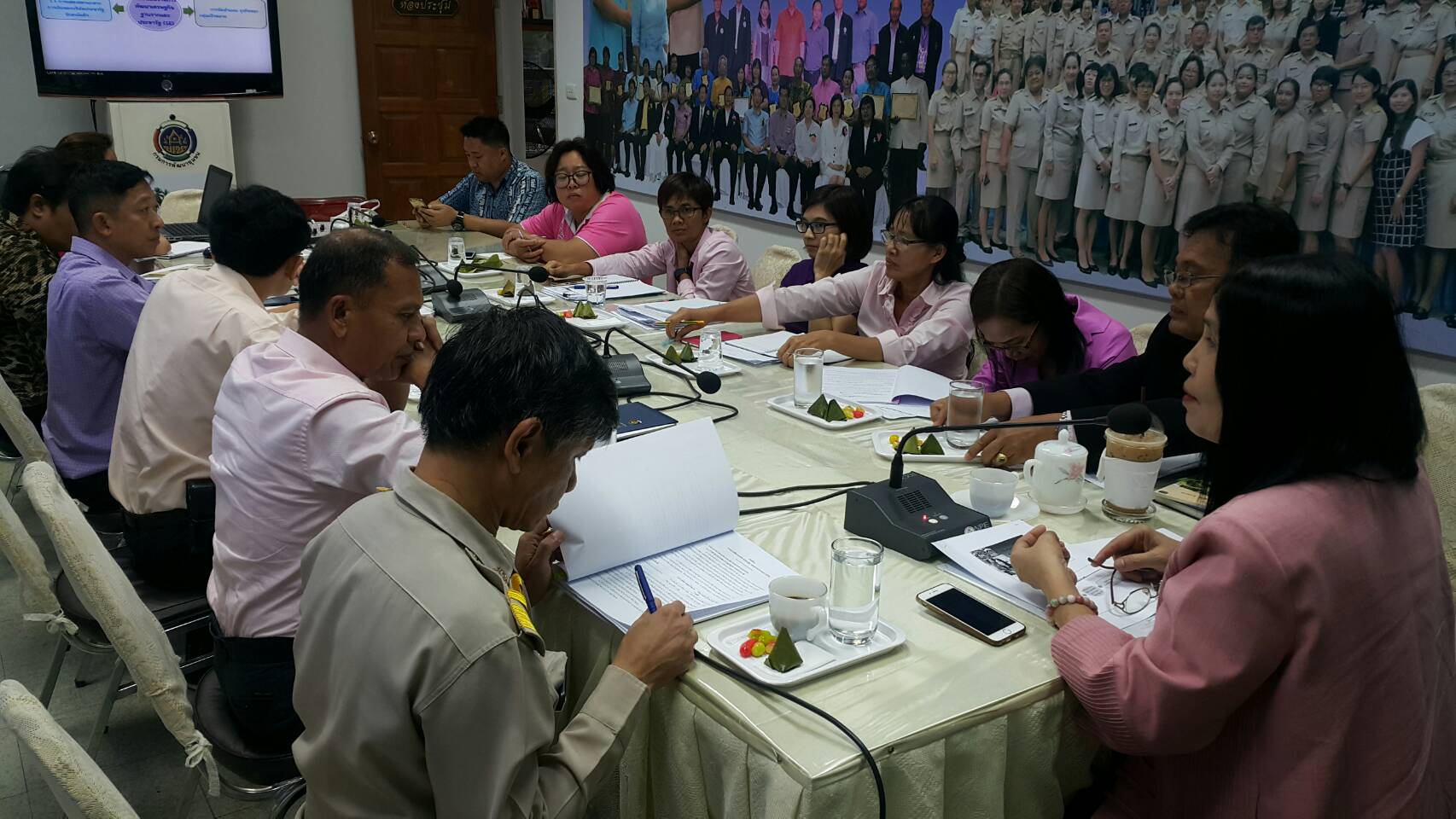 ประชฺมตรวจติดตามประเด็นตรวจราชการ ประจำเดือน มกราคม 2561