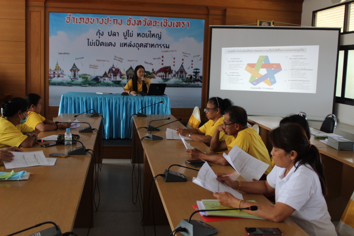 @แปดริ้ว:พัฒนาต่อยอดกลุ่มสัมมาชีพสู่ผู้ประกอบการชุมชน(CE)