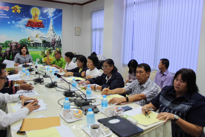 @แปดริ้ว:ประชุมหัวหน้ากลุ่ม/ฝ่ายฯ พัฒนาการอำเภอและนว.พช.ครั้งที่ ๒/๒๕๖๒