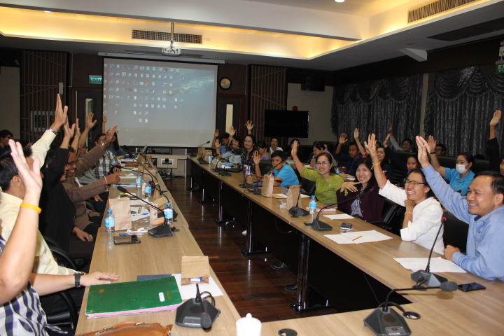 @แปดริ้ว:การเสริมสร้างคุณธรรม จริยธรรม ข้าราชการกรมการพัฒนาชุมชน ปี ๒๕๖๒