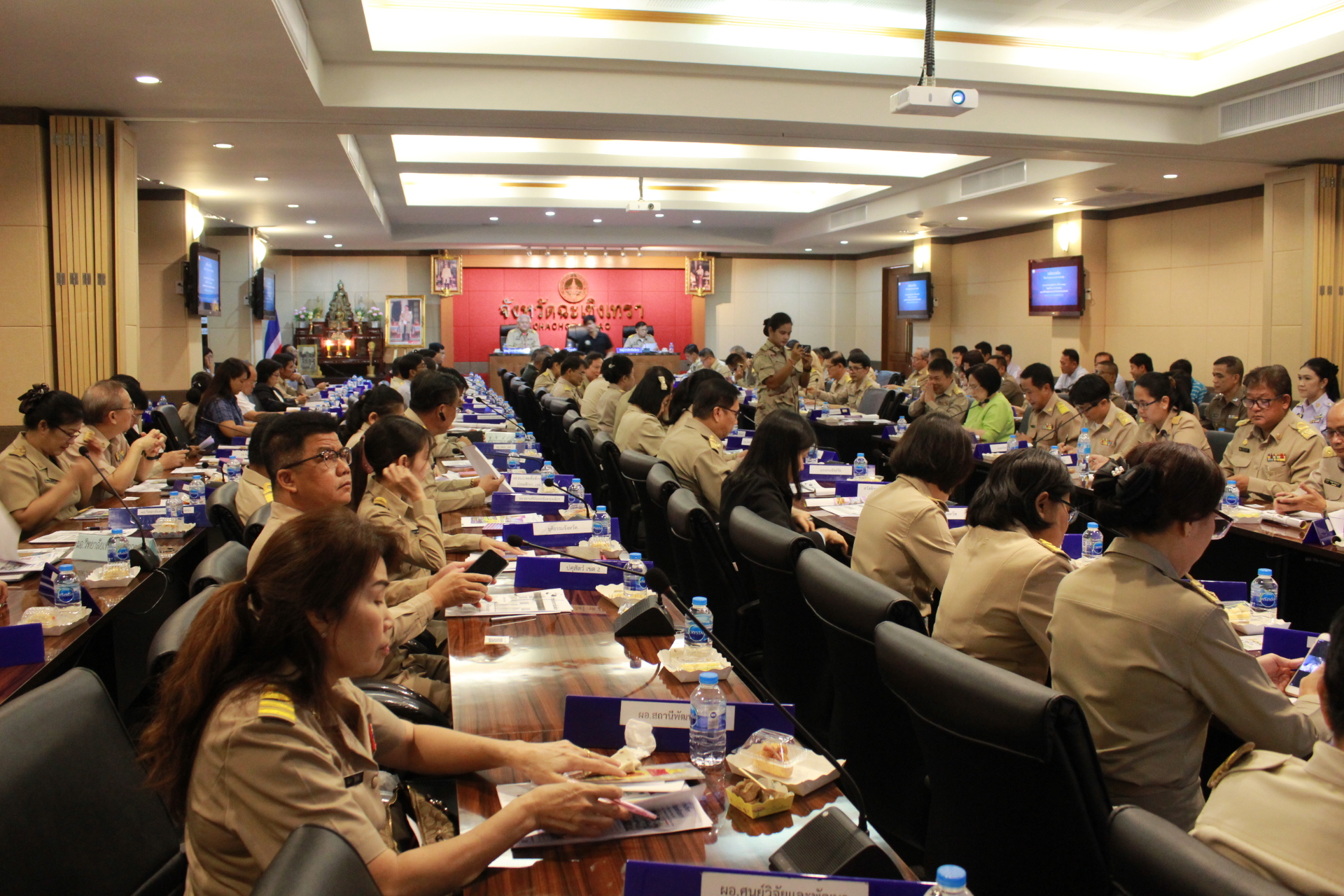 @แปดริ้ว:ประชุมหัวหน้าส่วนราชการจังหวัด ครั้งที่ ๒/๒๕๖๒