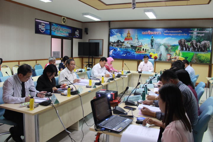 @แปดริ้ว:สนง.พัฒนาสังคมและความมั่นคงของมนุษย์ฯ จัดประชุมคณะกรรมการคุ้มครองและพัฒนาอาชีพจังหวัดฉะเชิงเทรา