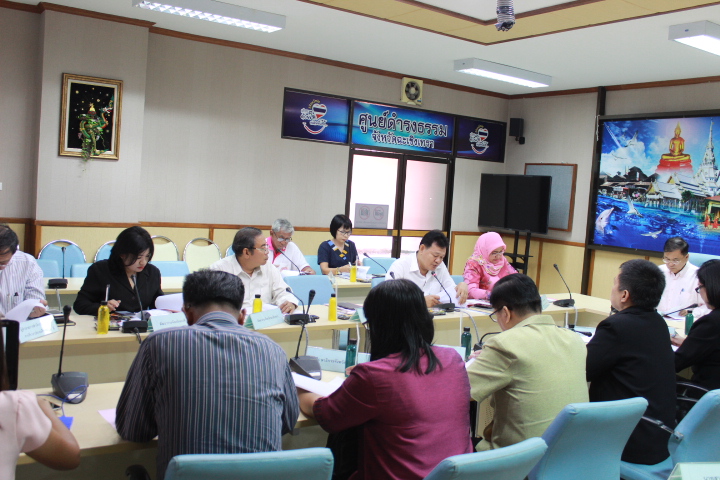 @แปดริ้ว:สนง.พัฒนาสังคมและความมั่นคงของมนุษย์ฯ จัดประชุมคณะกรรมการคุ้มครองและพัฒนาอาชีพจังหวัดฉะเชิงเทรา