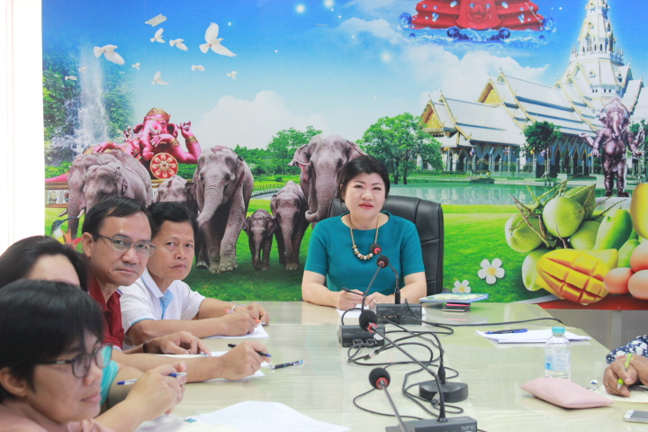 @แปดริ้ว:เร่งรัดการเบิกจ่ายงบประมาณปี พ.ศ. ๒๕๖๒