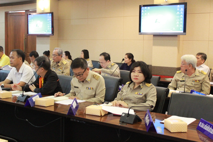 @แปดริ้ว:ประชุมคณะกรรมการจัดทำน้ำอภิเษกของจังหวัดฉะเชิงเทรา