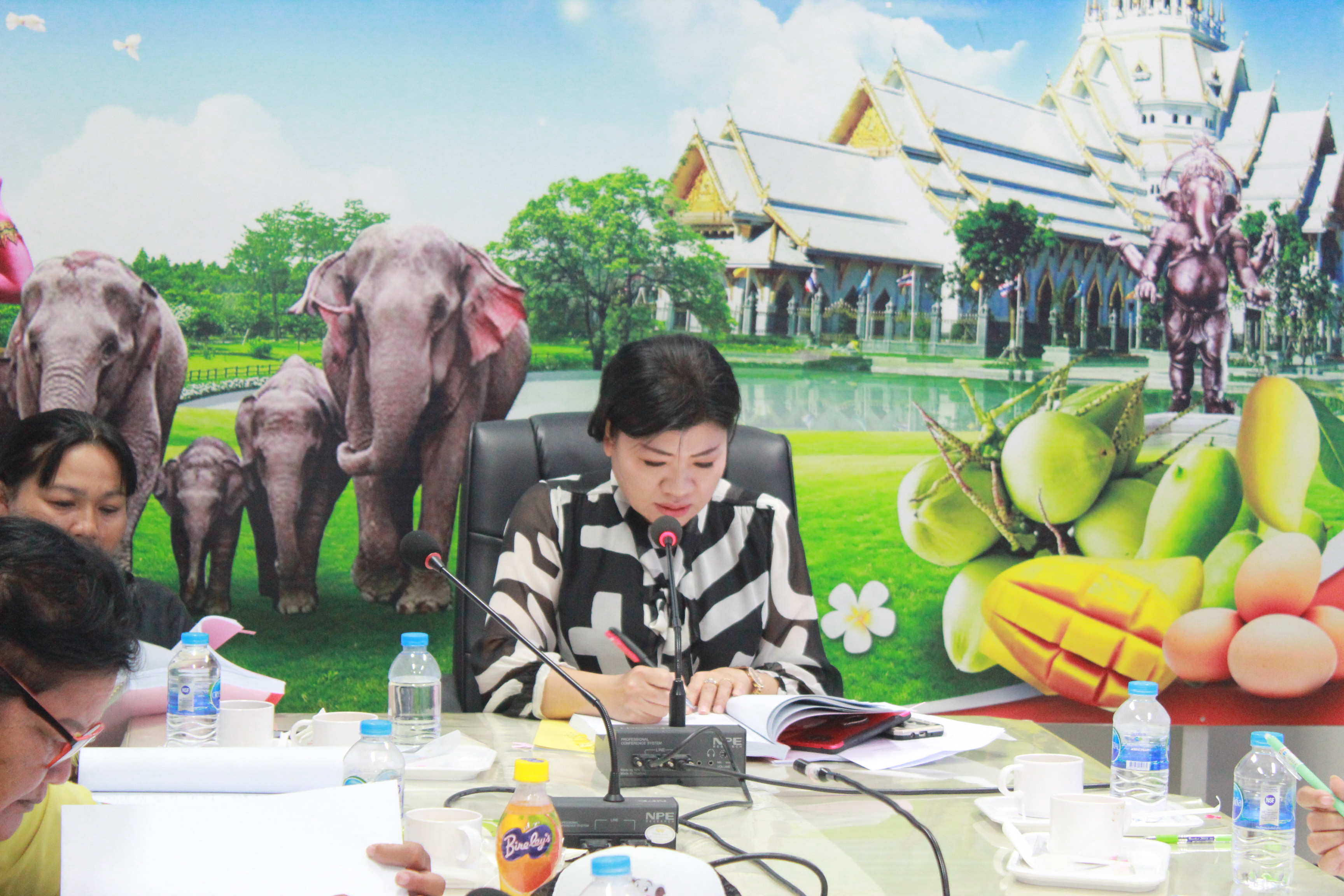 @แปดริ้ว:ประชุมคณะทำงานขับเคลื่อนกองทุนพัฒนาบทบาทสตรีจังหวัดฉะเชิงเทรา