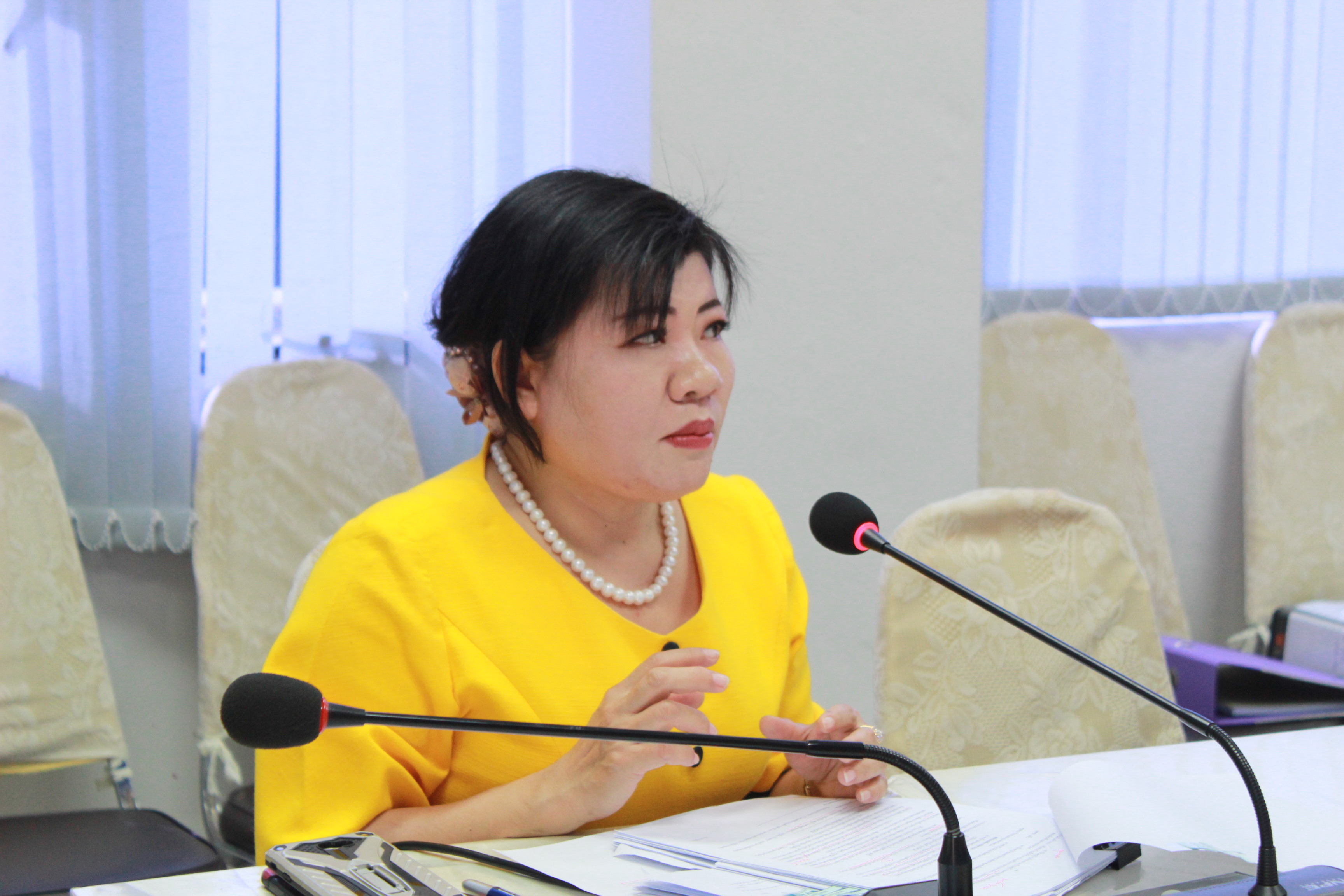 @แปดริ้ว:ประชุมคณะกรรมการคัดสรรหมู่บ้านเศรษฐกิจพอเพียง”อยู่เย็น เป็นสุข” และกิจกรรมพัฒนาชุมชนดีเด่น ประจำปี ๒๕๖๒