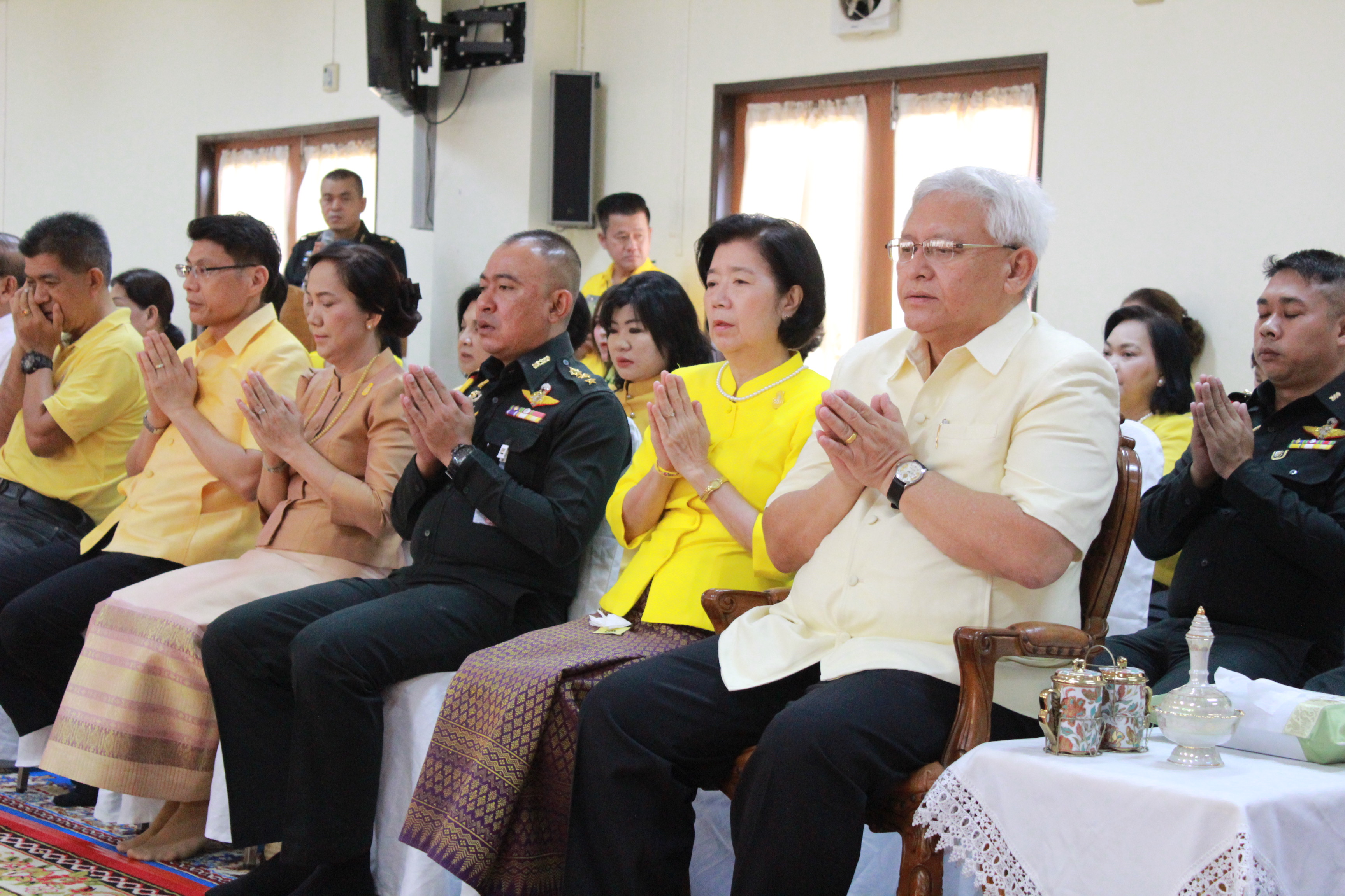 @แปดริ้ว:โครงการบรรพชาอุปสมบทเฉลิมพระเกียรติ เนื่องในโอกาศมหามงคลพระราชพิธีบรมราชาภิเษก