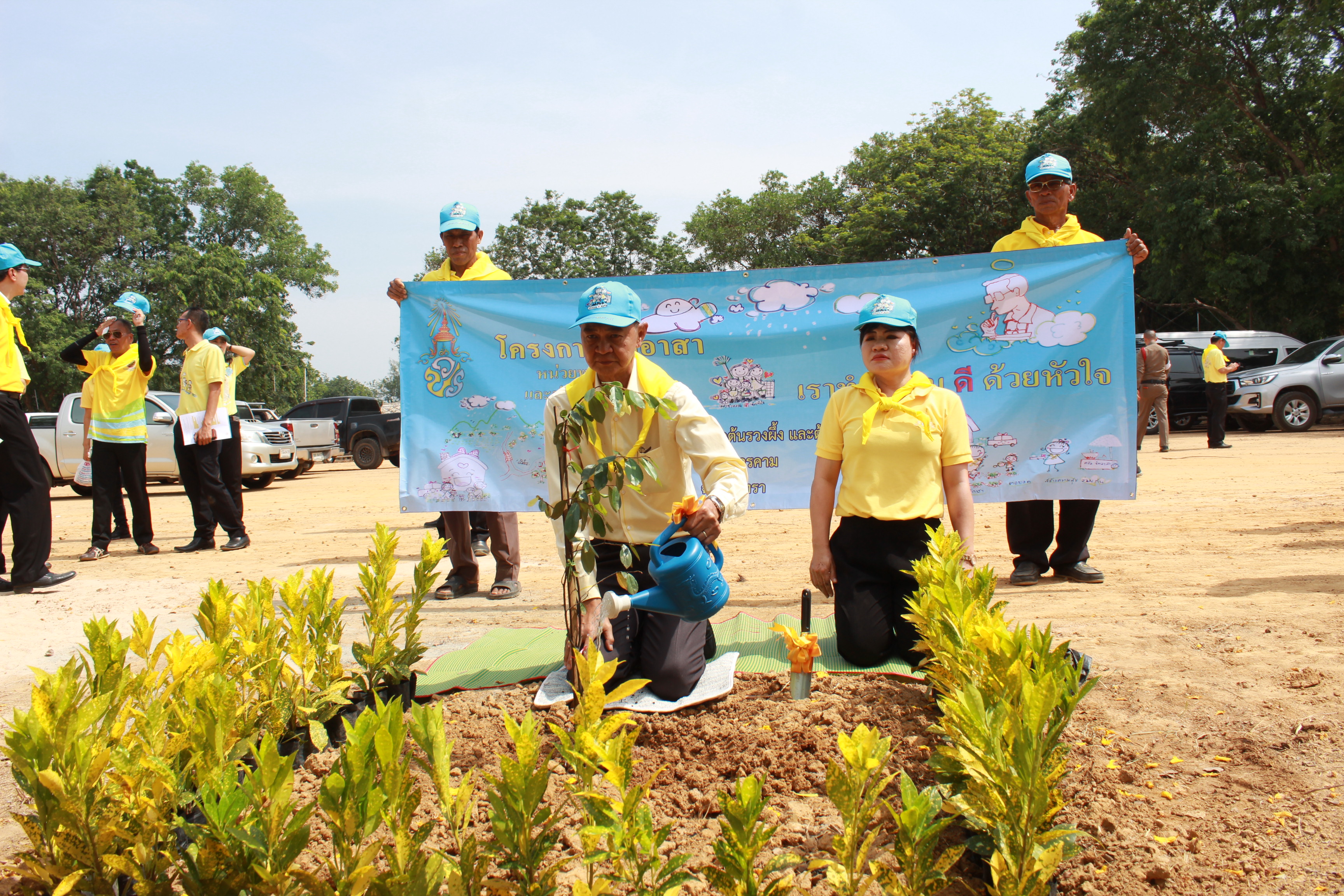 @แปดริ้ว:Kick off หมู่บ้านเศรษฐกิจพอเพียงเฉลิมพระเกียรติฯ”มั่นคง มั่งคั่ง ยั่งยืน”