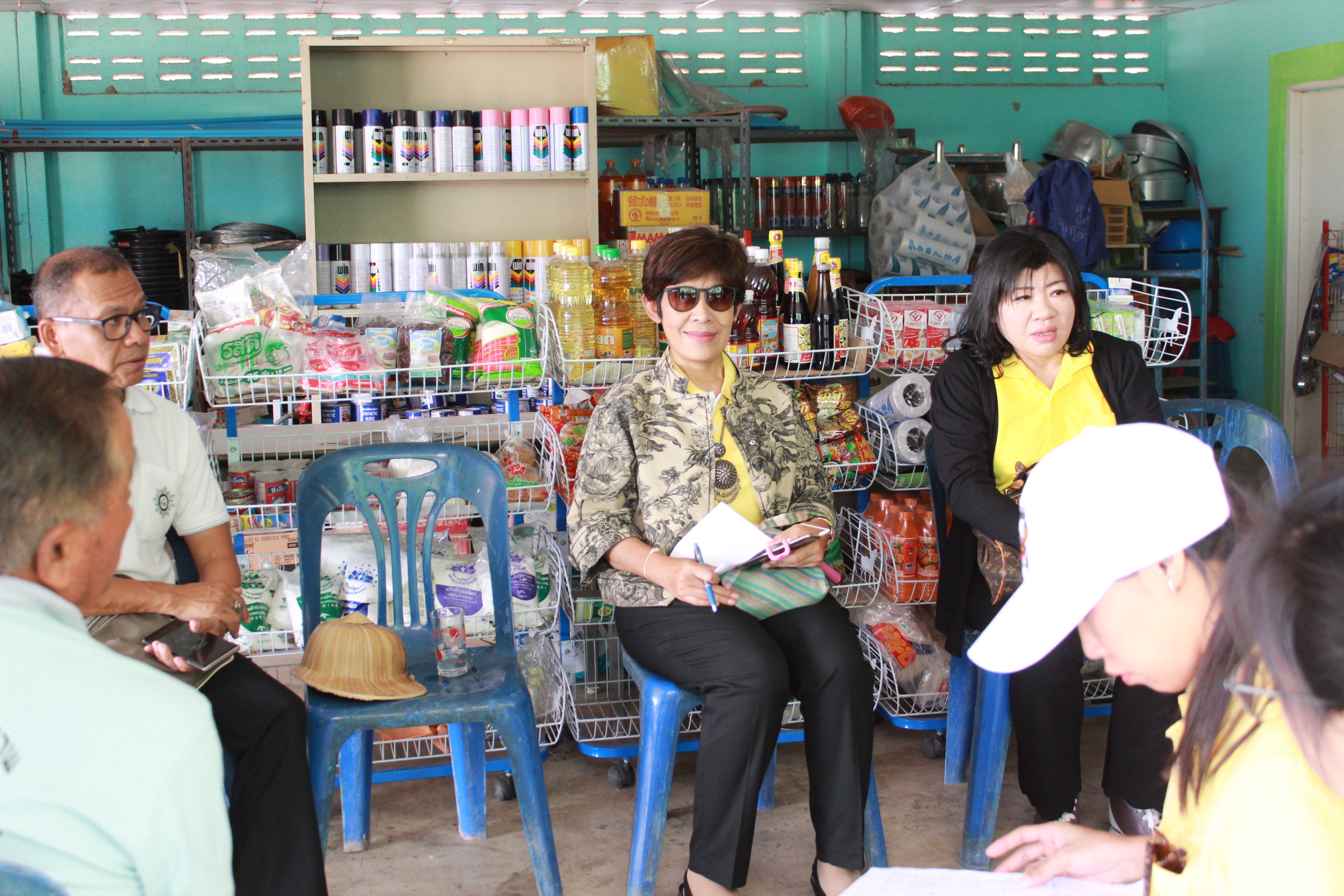 @แปดริ้ว:ผต.ลงพื้นที่ติดตามโครงการชุมชนท่องเที่ยว OTOP นวัตวิถี