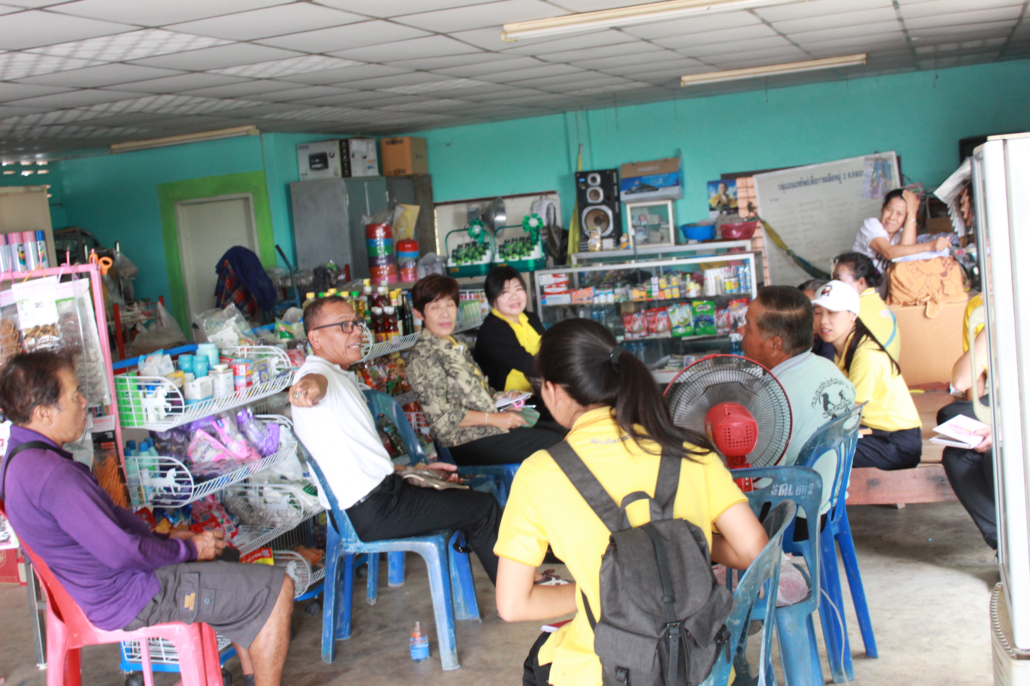 @แปดริ้ว:ผต.ลงพื้นที่ติดตามโครงการชุมชนท่องเที่ยว OTOP นวัตวิถี