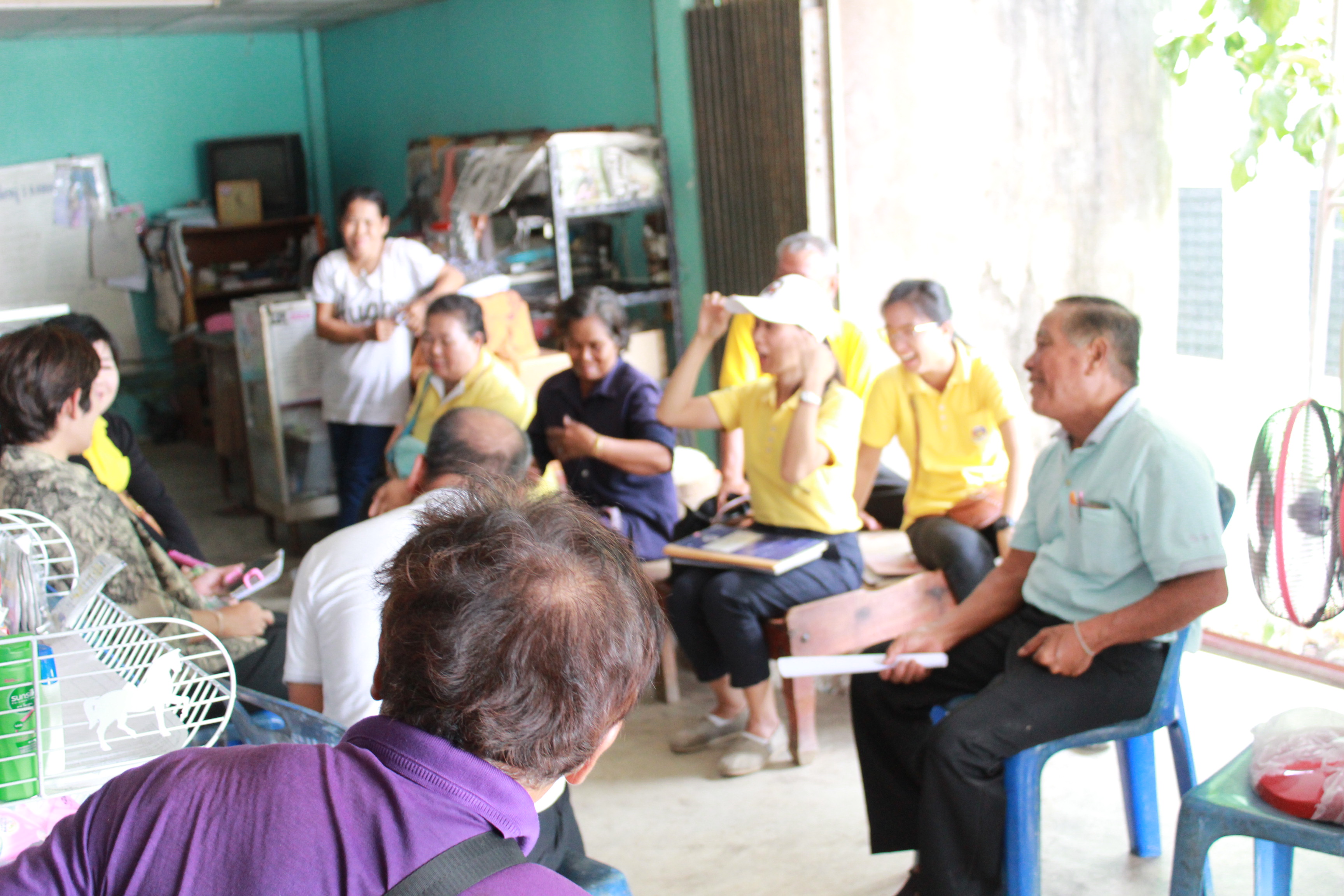 @แปดริ้ว:ผต.ลงพื้นที่ติดตามโครงการชุมชนท่องเที่ยว OTOP นวัตวิถี