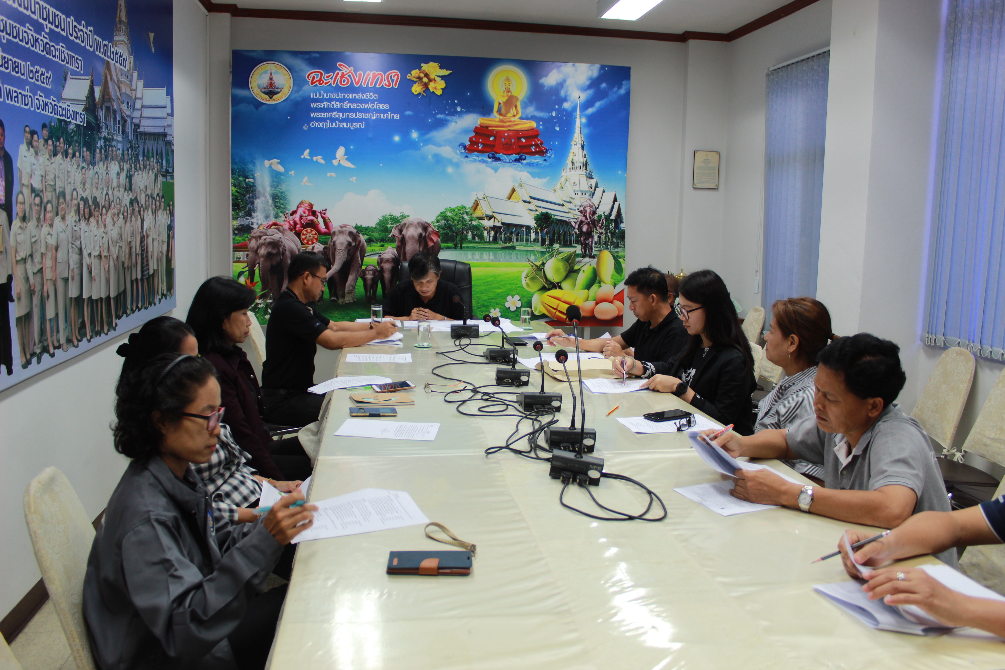 @แปดริ้ว:ประชุมเตรียมพร้อมการสอบคัดเลือกอาสาพัฒนา(อสพ.)รุ่นที่ ๗๑