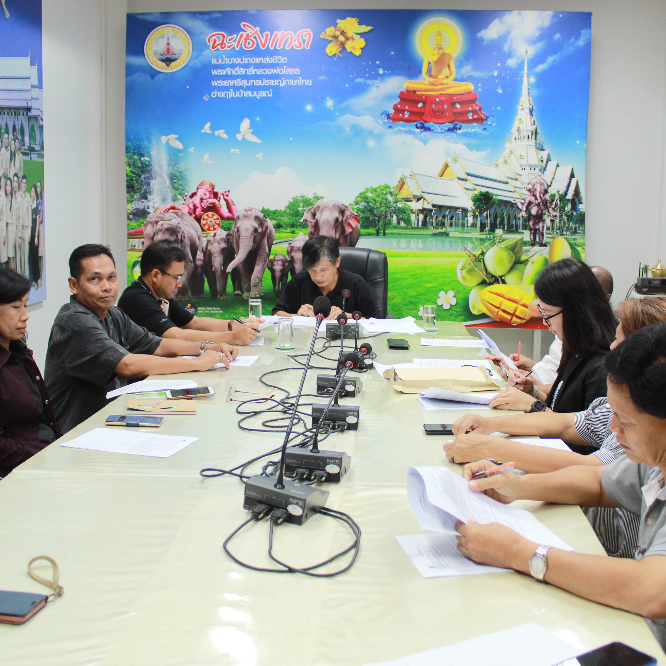 @แปดริ้ว:ประชุมเตรียมพร้อมการสอบคัดเลือกอาสาพัฒนา(อสพ.)รุ่นที่ ๗๑