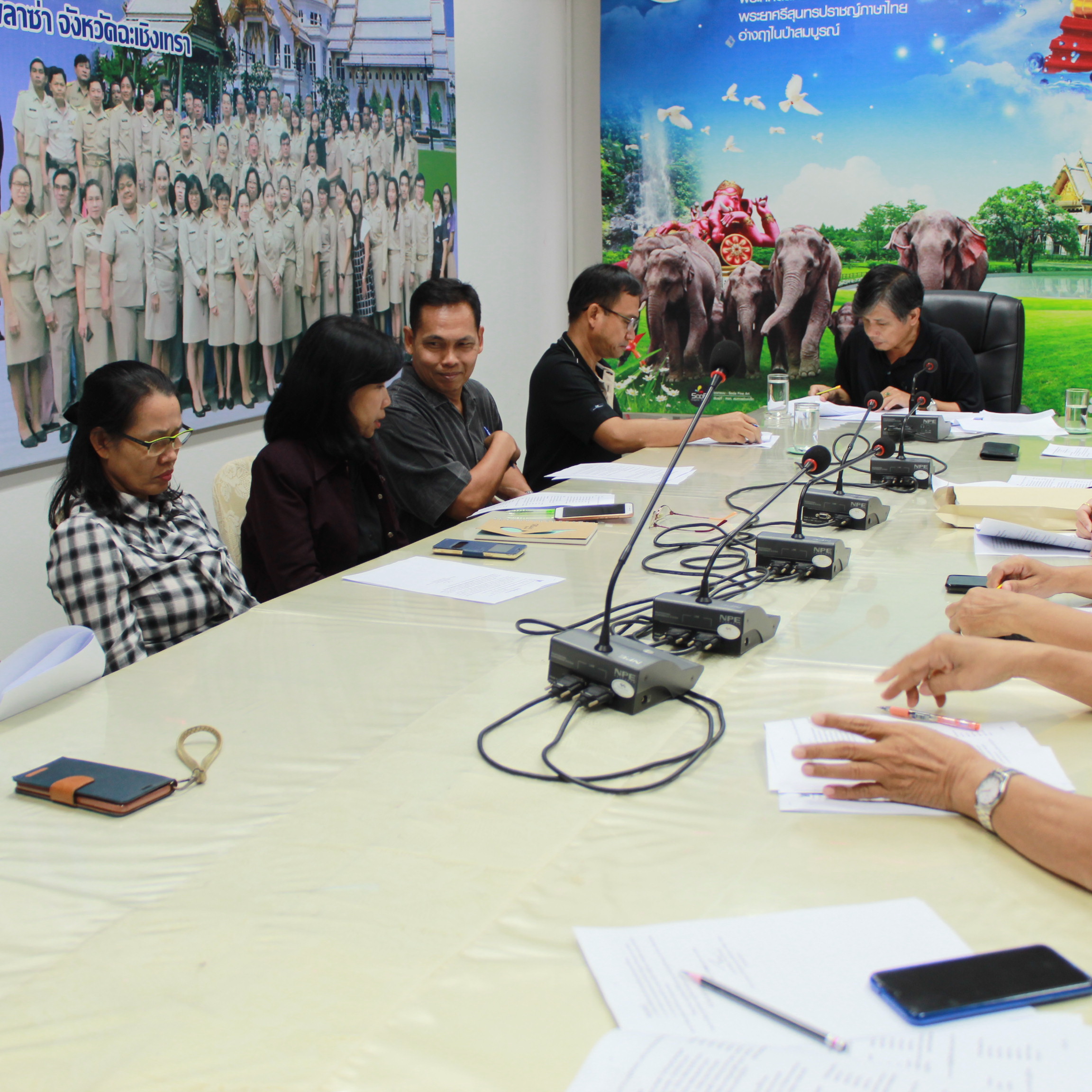 @แปดริ้ว:ประชุมเตรียมพร้อมการสอบคัดเลือกอาสาพัฒนา(อสพ.)รุ่นที่ ๗๑