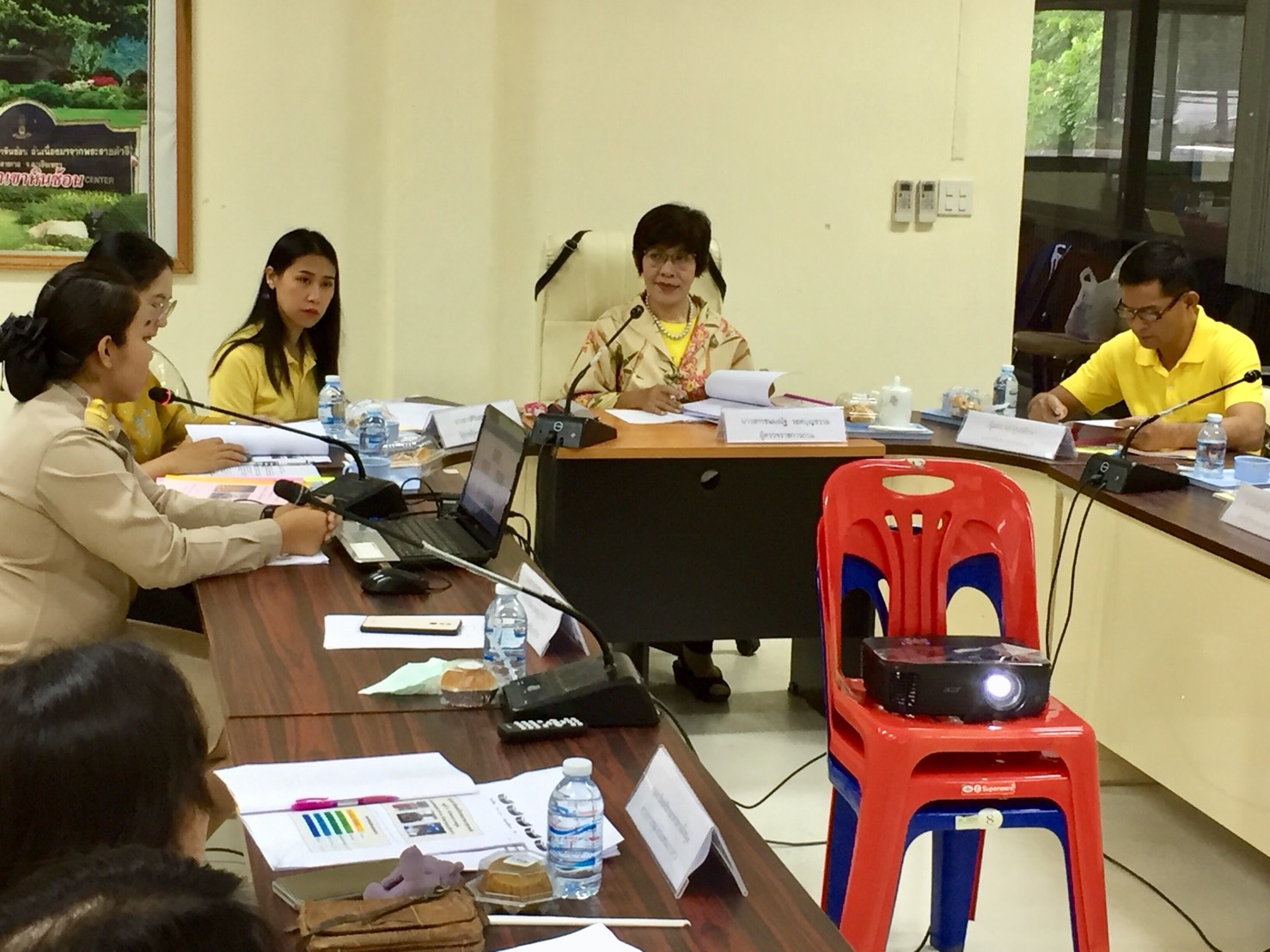 @แปดริ้ว:ประเมินคัดเลือกคนกองทุนพัฒนาบทบาทสตรีดีเด่นระดับเขตตรวจราชการที่ ๘