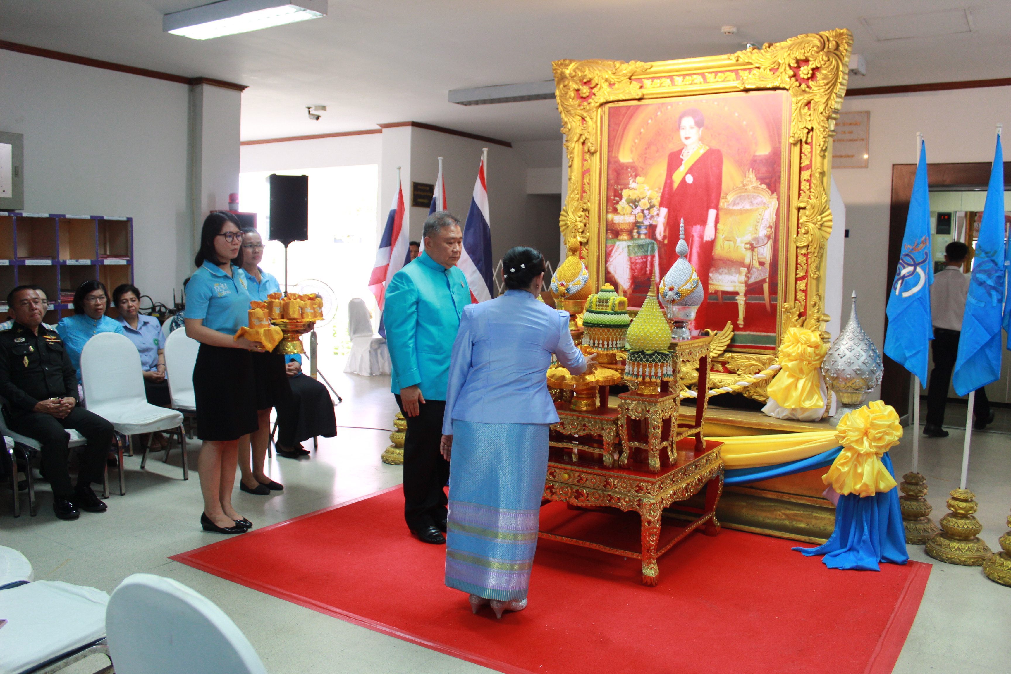 @แปดิ้ว:พิธีมอบเงินขวัญถุง “กองทุนแม่ของแผ่นดิน”ปี ๒๕๖๒