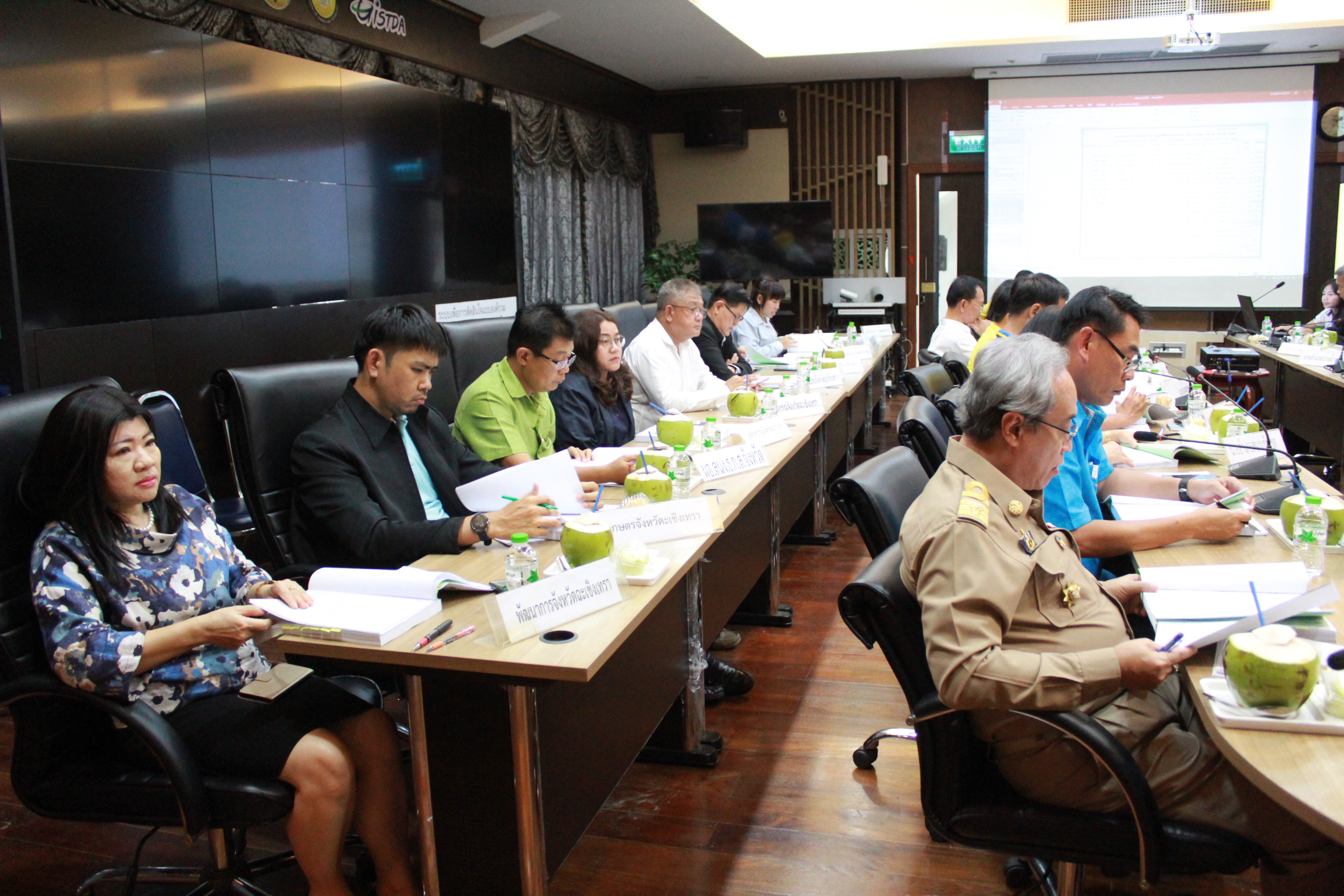 @แปดริ้ว:ประชุมคณะกรรมการปฎิรูปที่ดินจังหวัดฉะเชิงเทรา ครั้งที่ ๒/๒๕๖๒