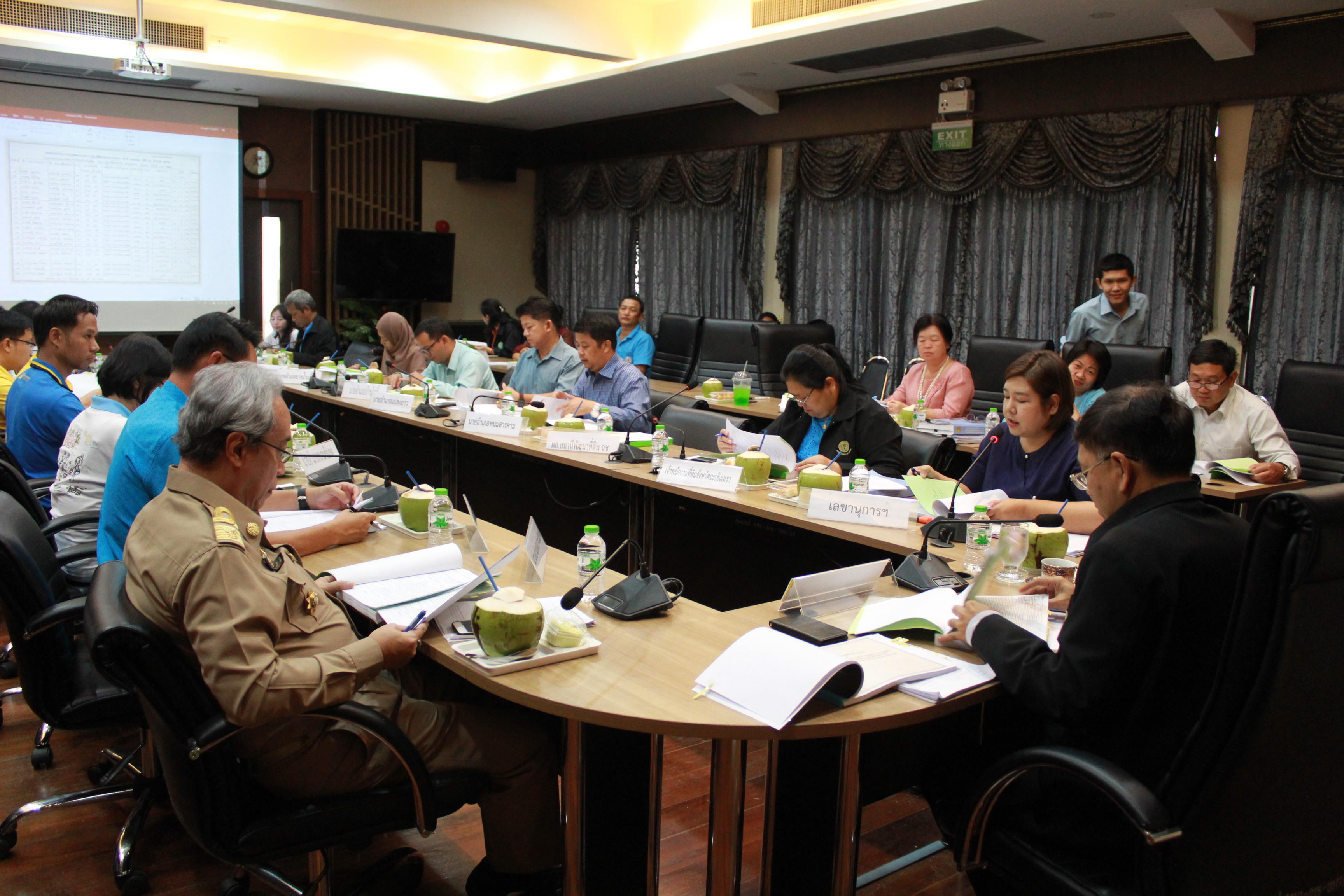 @แปดริ้ว:ประชุมคณะกรรมการปฎิรูปที่ดินจังหวัดฉะเชิงเทรา ครั้งที่ ๒/๒๕๖๒