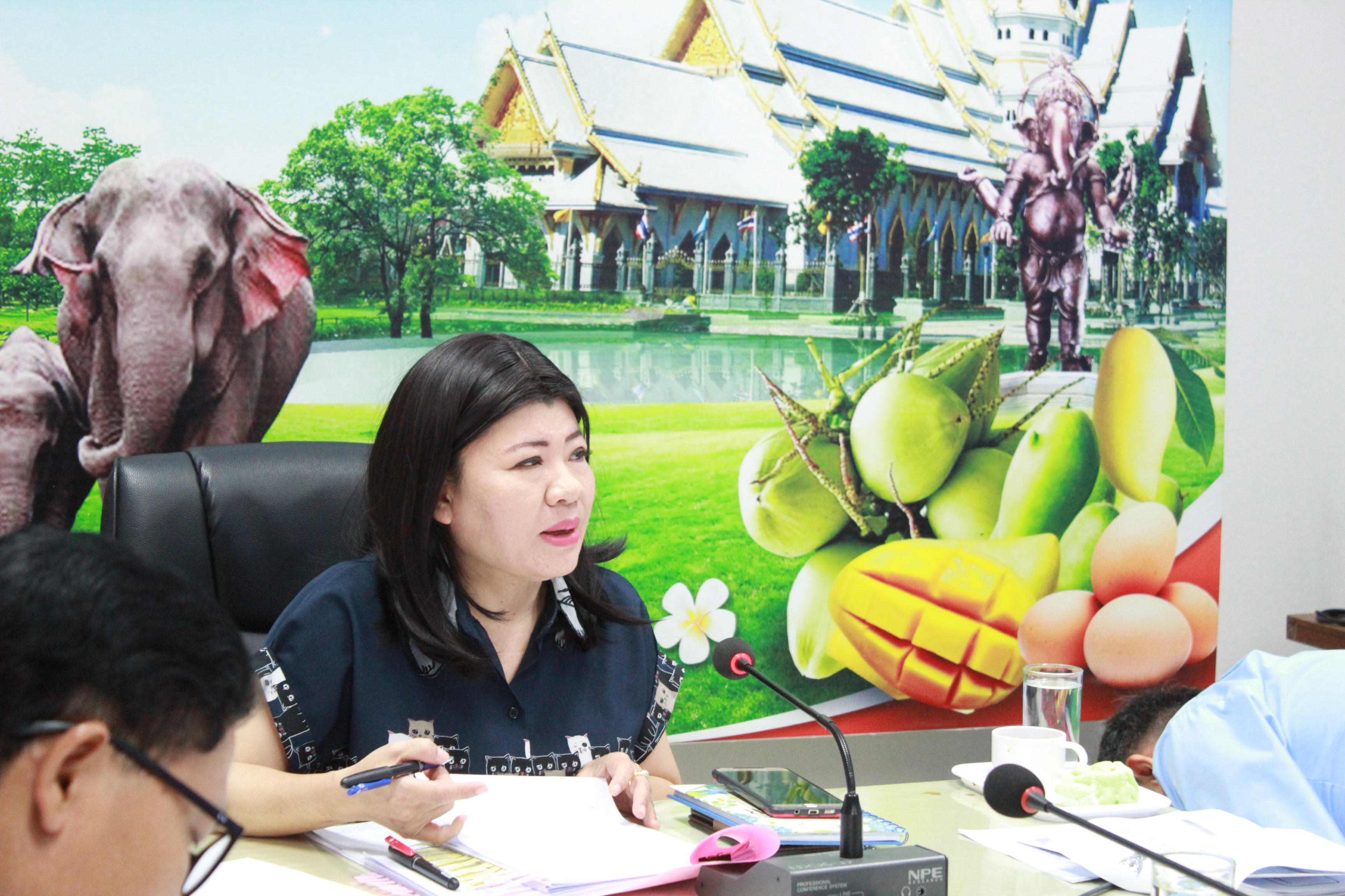 @แปดริ้ว:ประชุมผู้บริหาร พัฒนาการอำเภอและนักวิชาการฯ ครั้งที่๘/๒๕๖๒