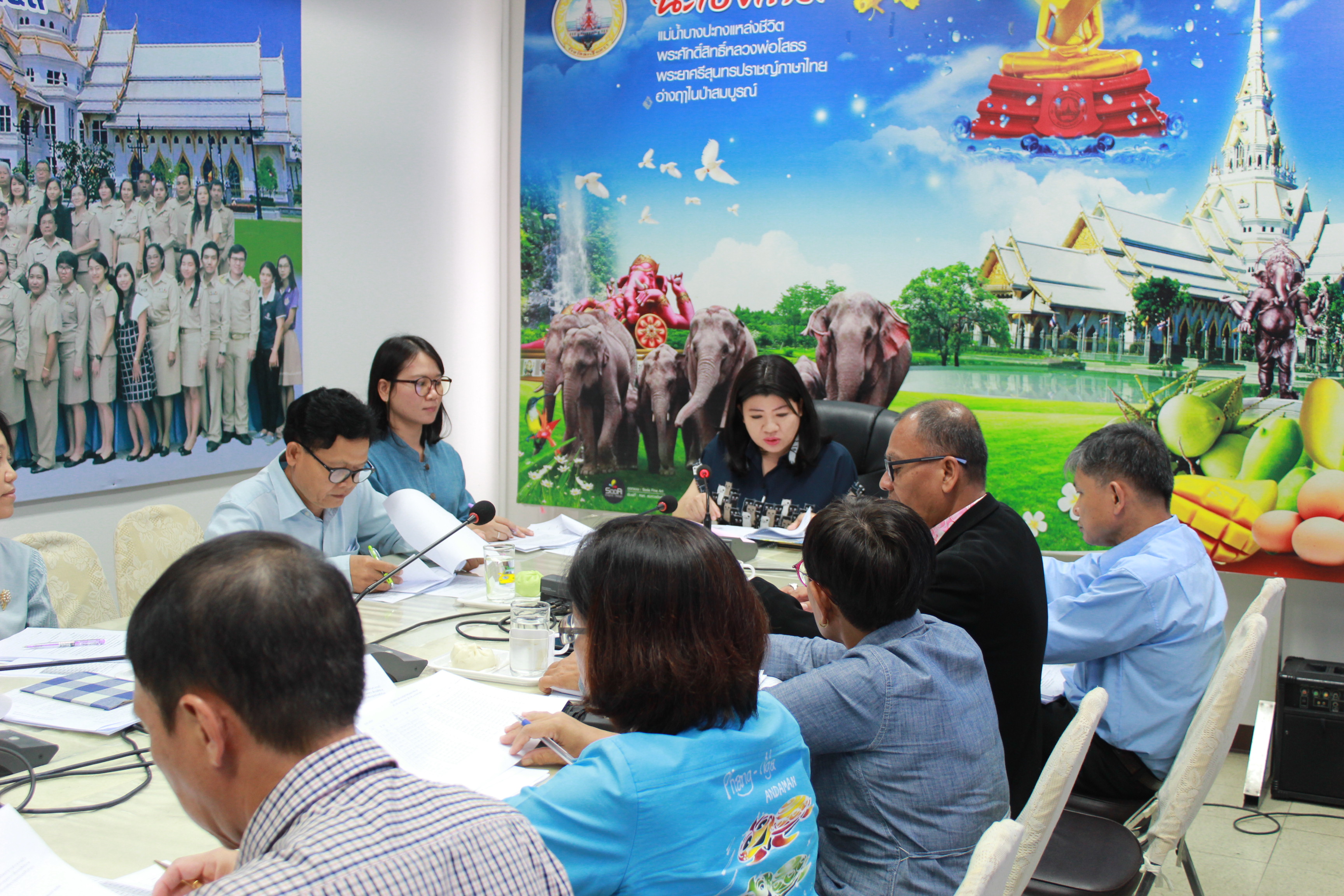 @แปดริ้ว:ประชุมผู้บริหาร พัฒนาการอำเภอและนักวิชาการฯ ครั้งที่๘/๒๕๖๒