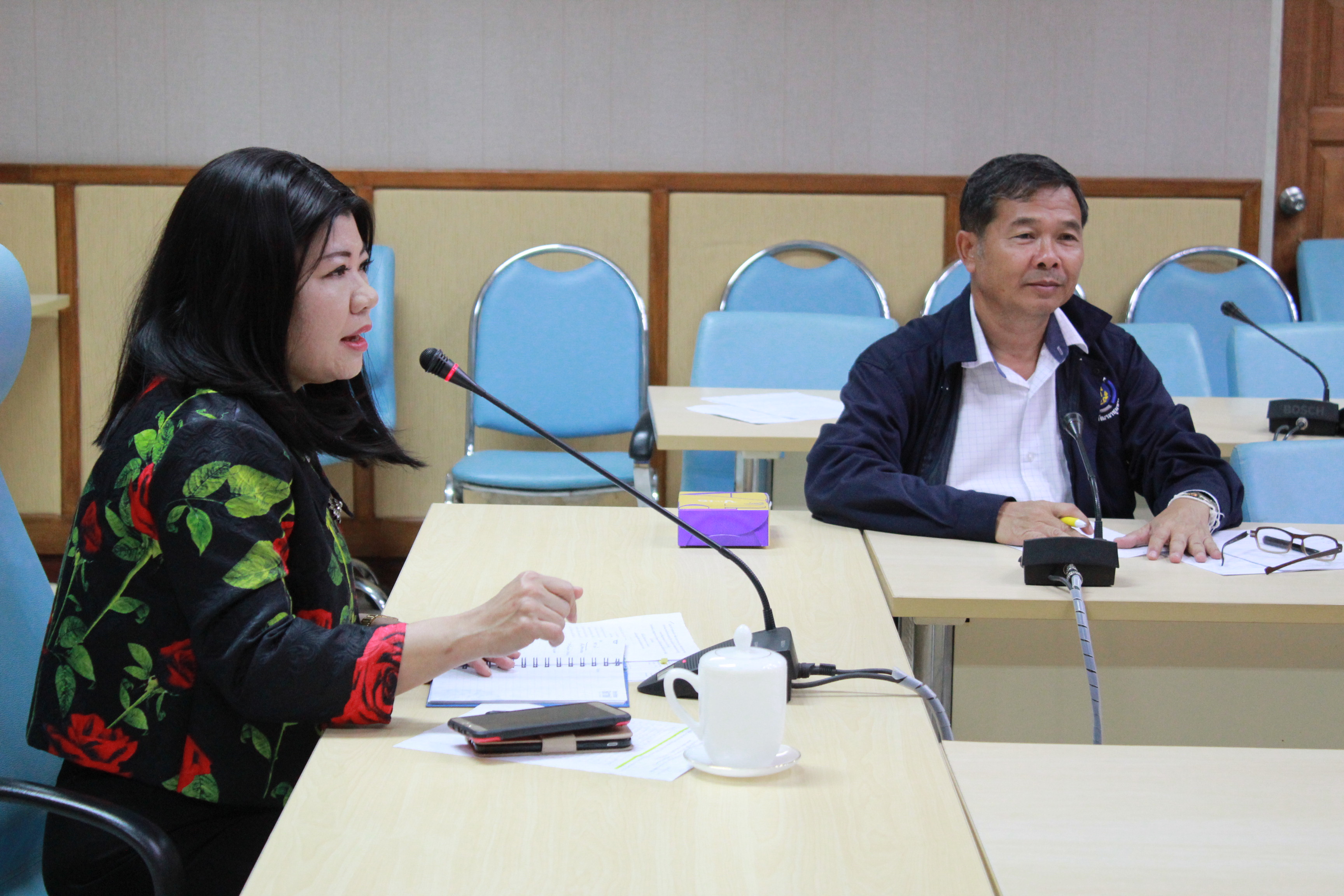 @แปดริ้ว:ประชุมโครงการพัฒนาต่อยอด ขยายผลรูปแบบการพัฒนาเศรษฐกิจฐานรากของกรมการพัฒนาชุมชน