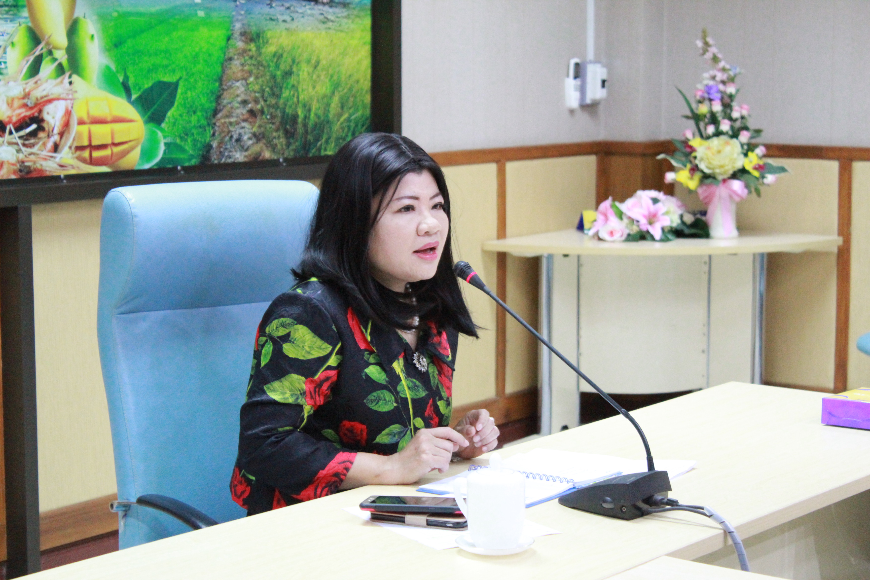 @แปดริ้ว:ประชุมโครงการพัฒนาต่อยอด ขยายผลรูปแบบการพัฒนาเศรษฐกิจฐานรากของกรมการพัฒนาชุมชน