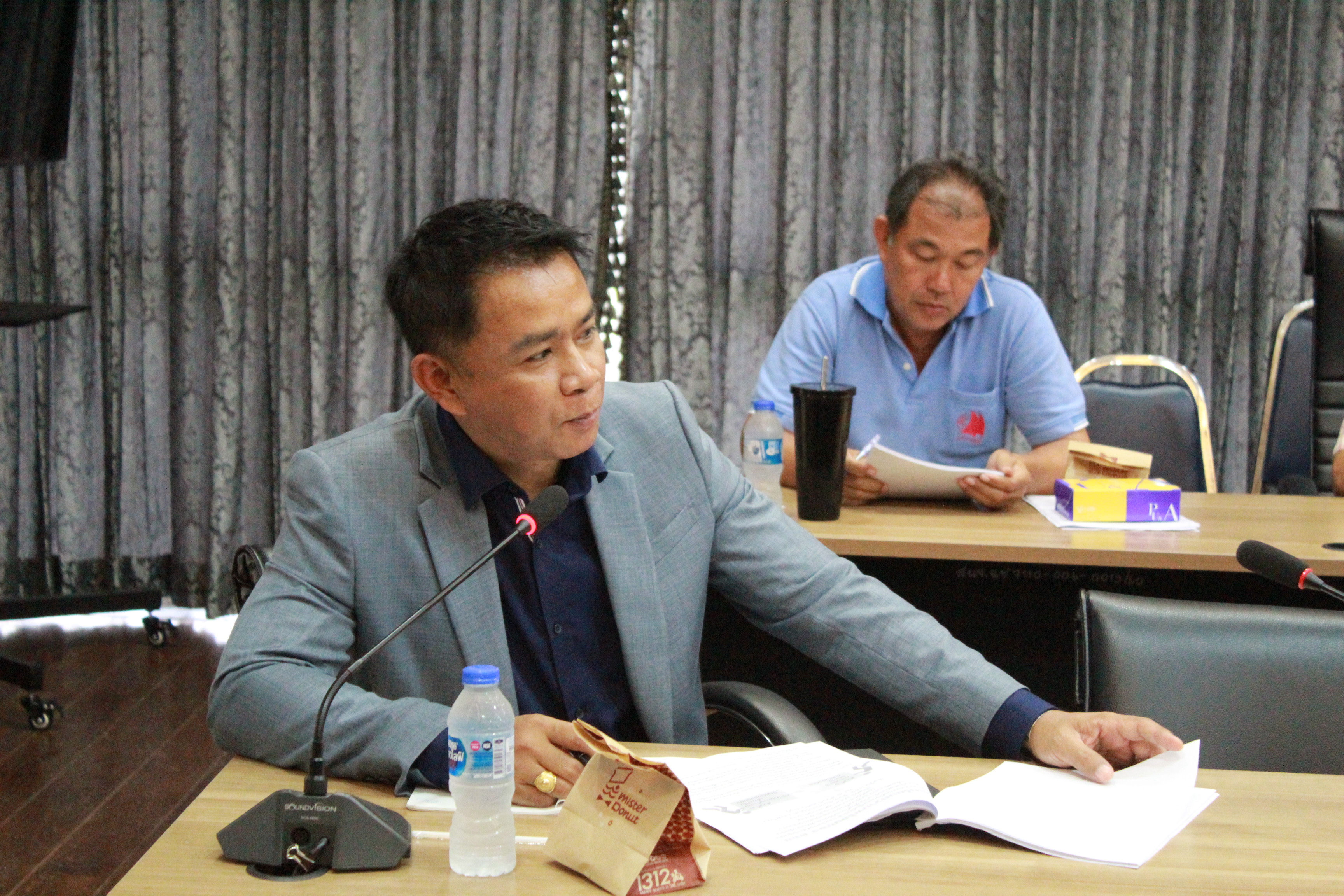 @แปดริ้ว:ประชุมคัดเลือกคณะกรรมการศูนย์ประสานงานองค์การชุมชนระดับจังหวัด(ศอช.จ.)