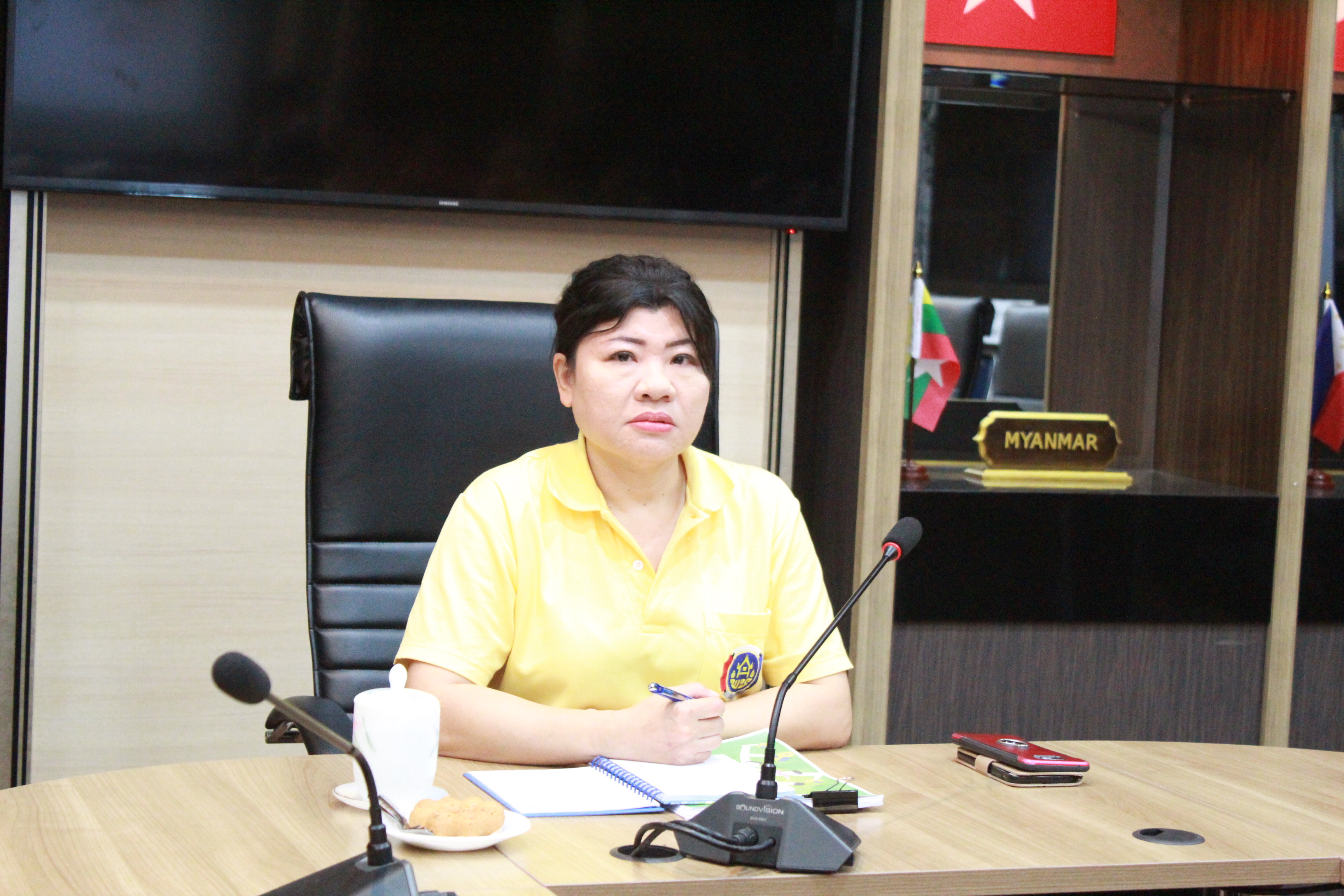 @แปดริ้ว:ประชุมคัดเลือกคณะกรรมการศูนย์ประสานงานองค์การชุมชนระดับจังหวัด(ศอช.จ.)