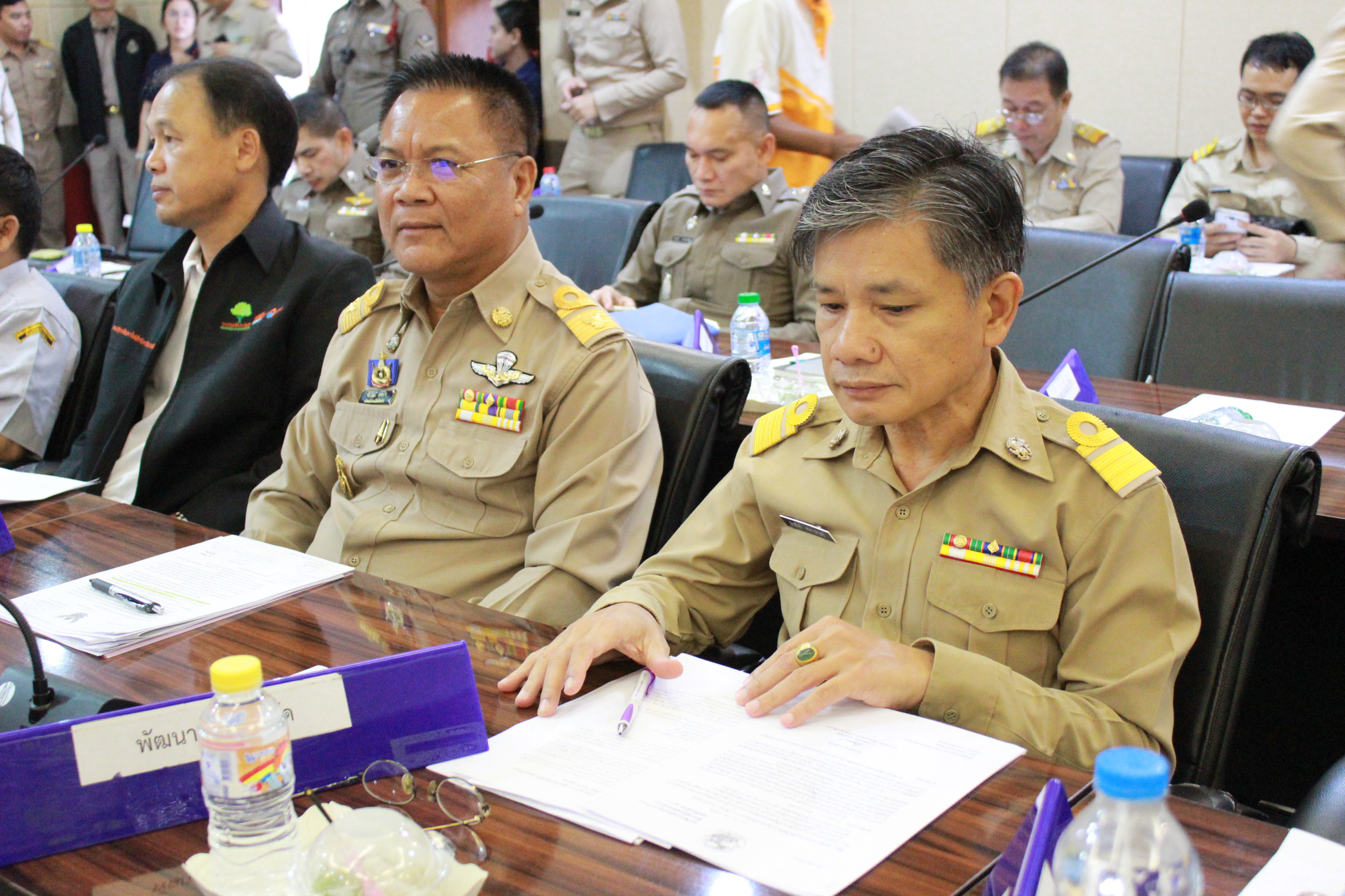 @แปดริ้ว:ประชุมหัวหน้าส่วนราชการจังหวัดฉะเชิงเทรา