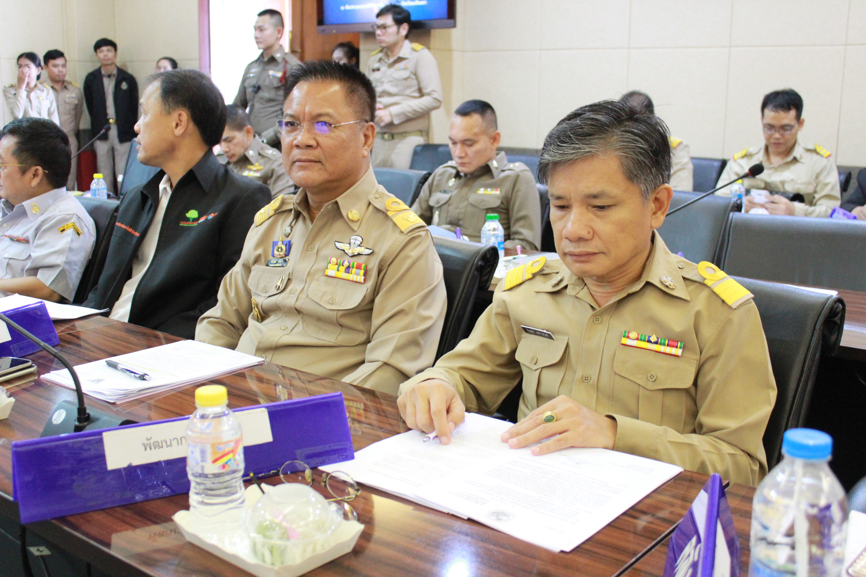 @แปดริ้ว:ประชุมหัวหน้าส่วนราชการจังหวัดฉะเชิงเทรา