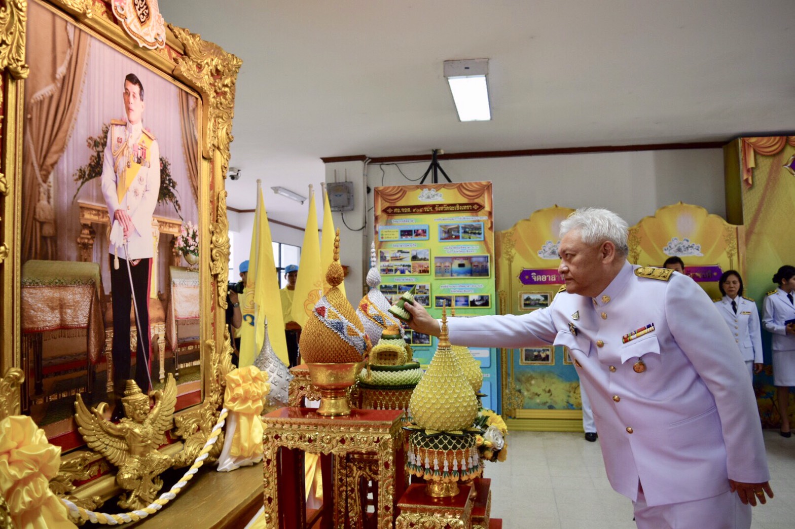 @แปดริ้ว:ร่วมกิจกรรม พม.ห่วงใย ดูแลทุกข์สุข  ปั่นปันน้ำใจให้ผู้ด้อยโอกาสเฉลิมพระเเกียรติเนื่องในโอกาสมหามงคลพระบรมราชาภิเศกและงานวันเยาวชนแห่งชาติจังหวัดฉะเชิงเทรา ปี ๒๕๖๒