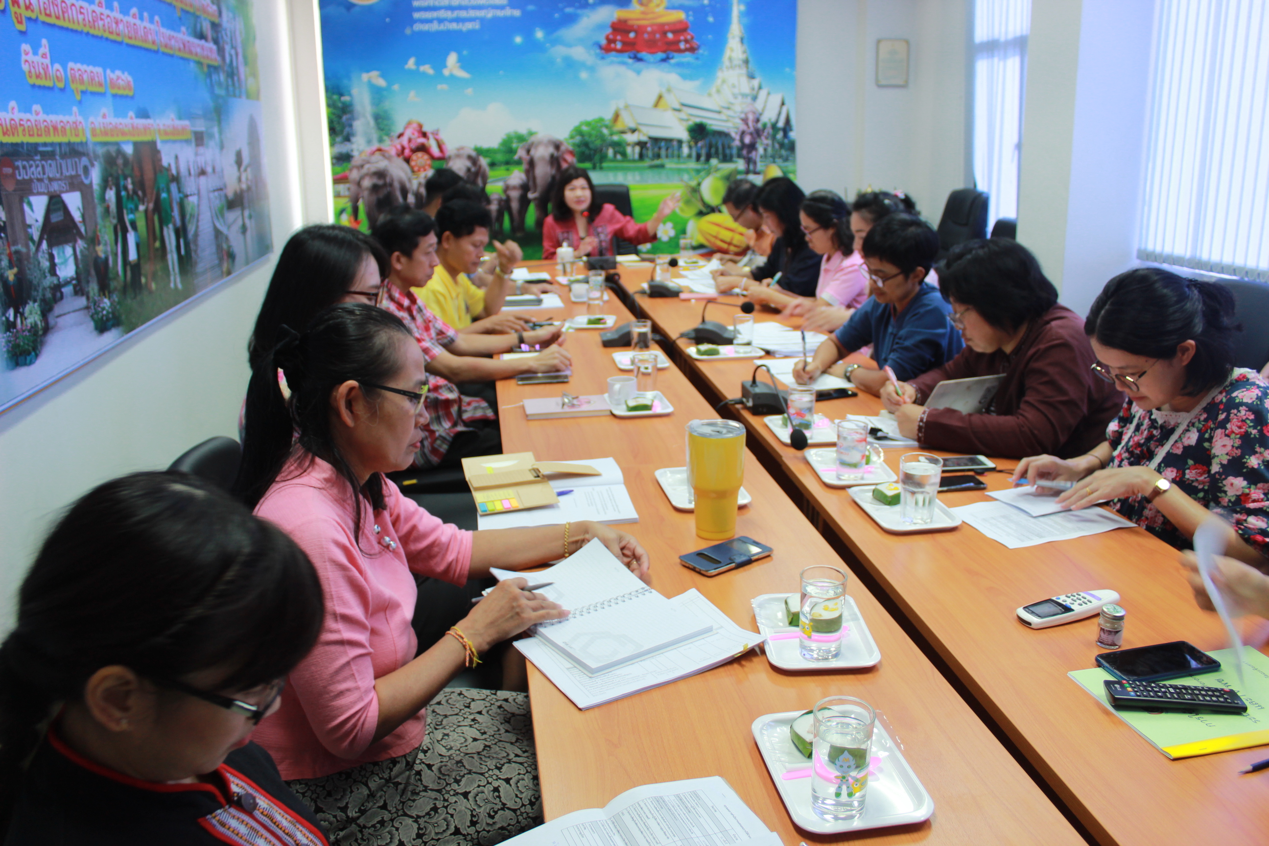 @พช.ฉะเชิงเทรา:ประชุมเตรียมพร้อมขับเคลื่อนงานพัฒนาชุมชน ปี ๒๕๖๓