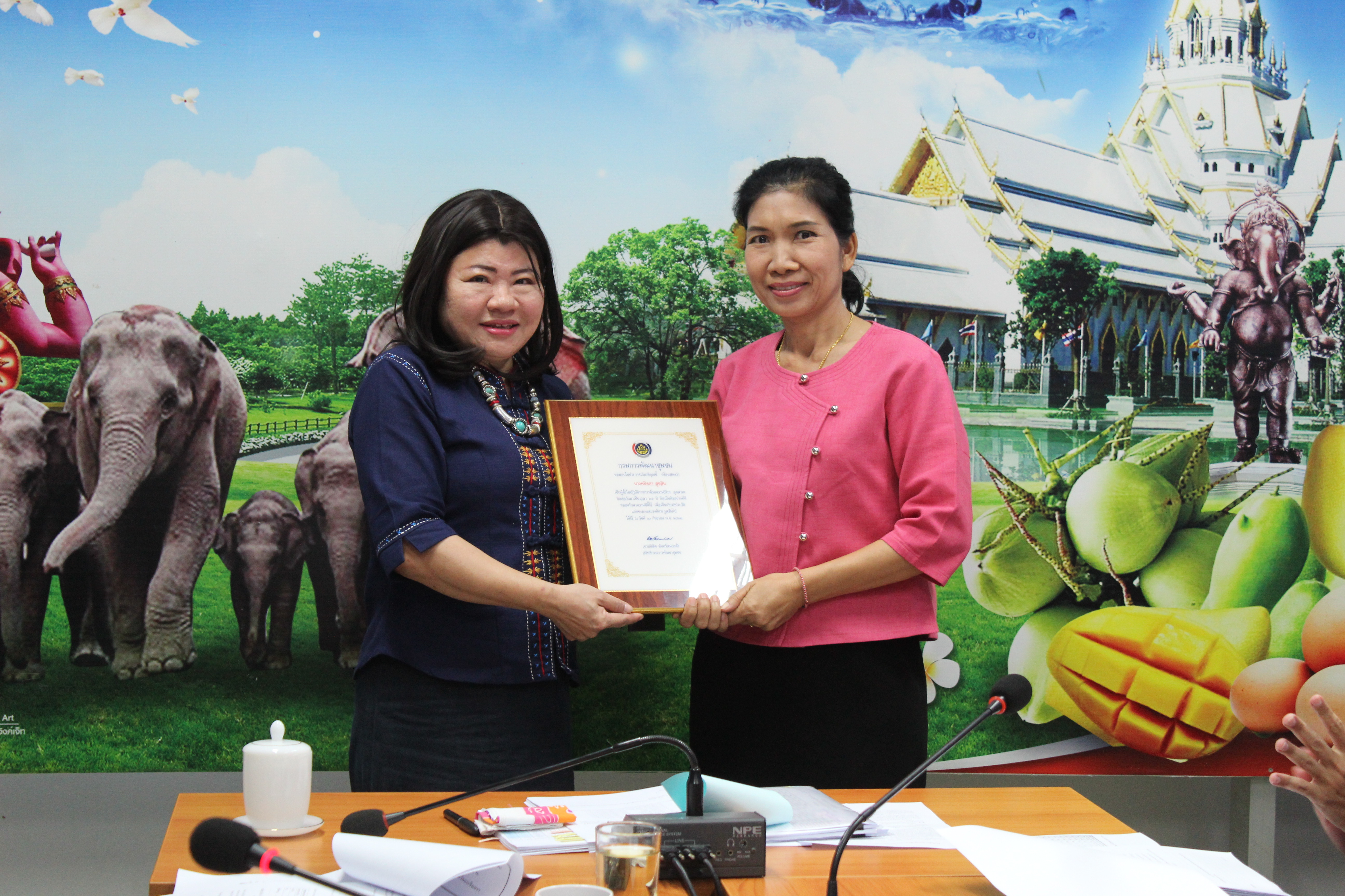 @ฉะเชิงเทรา : แม่น้ำบางปะกงแหล่งชีวิต พระศักดิ์สิทธิ์หลวงพ่อโสธร ; ประชุมผู้บริหารฯ ครั้งที่ ๑๐/๒๕๖๒