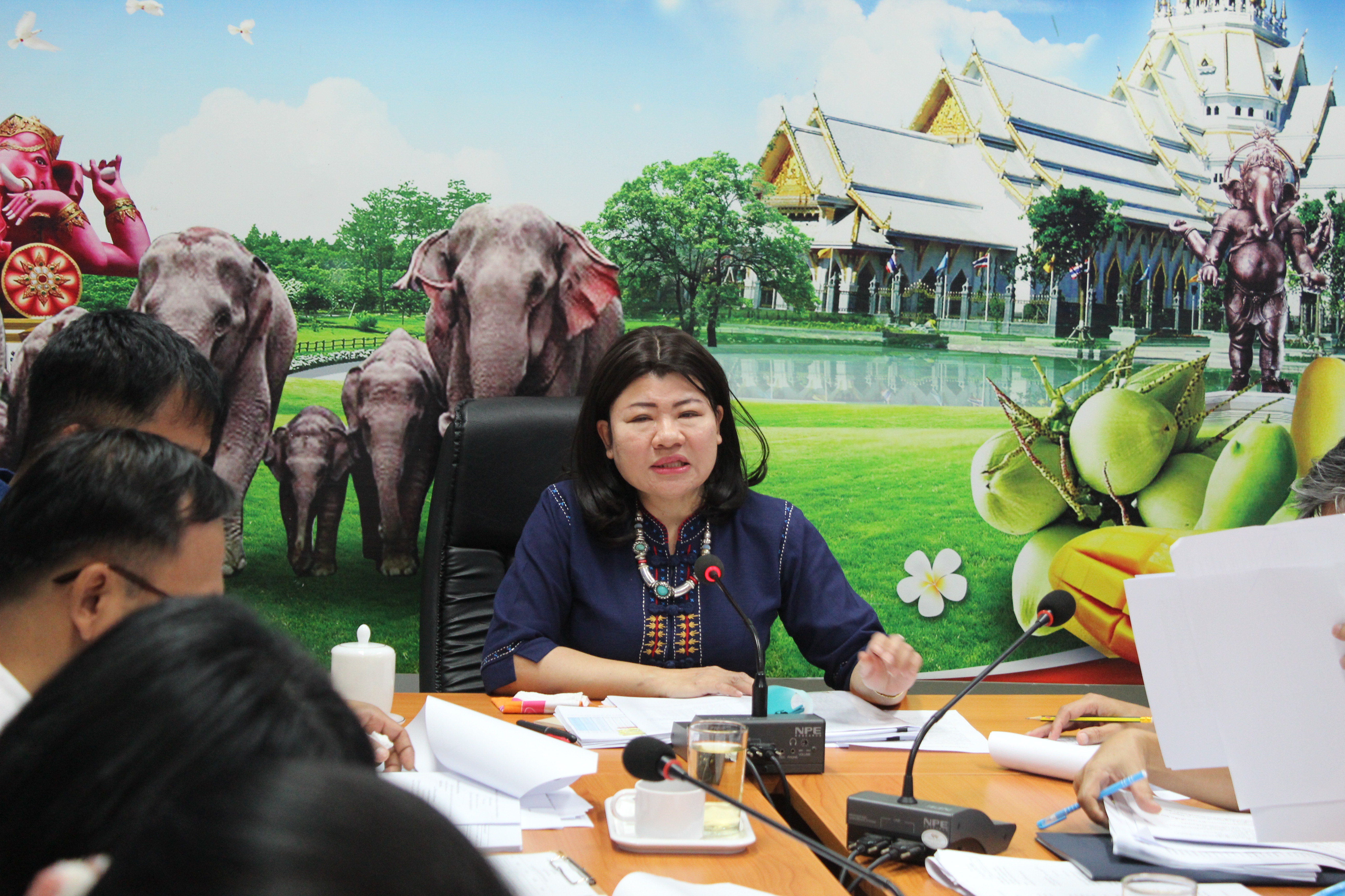 @ฉะเชิงเทรา : แม่น้ำบางปะกงแหล่งชีวิต พระศักดิ์สิทธิ์หลวงพ่อโสธร ; ประชุมผู้บริหารฯ ครั้งที่ ๑๐/๒๕๖๒