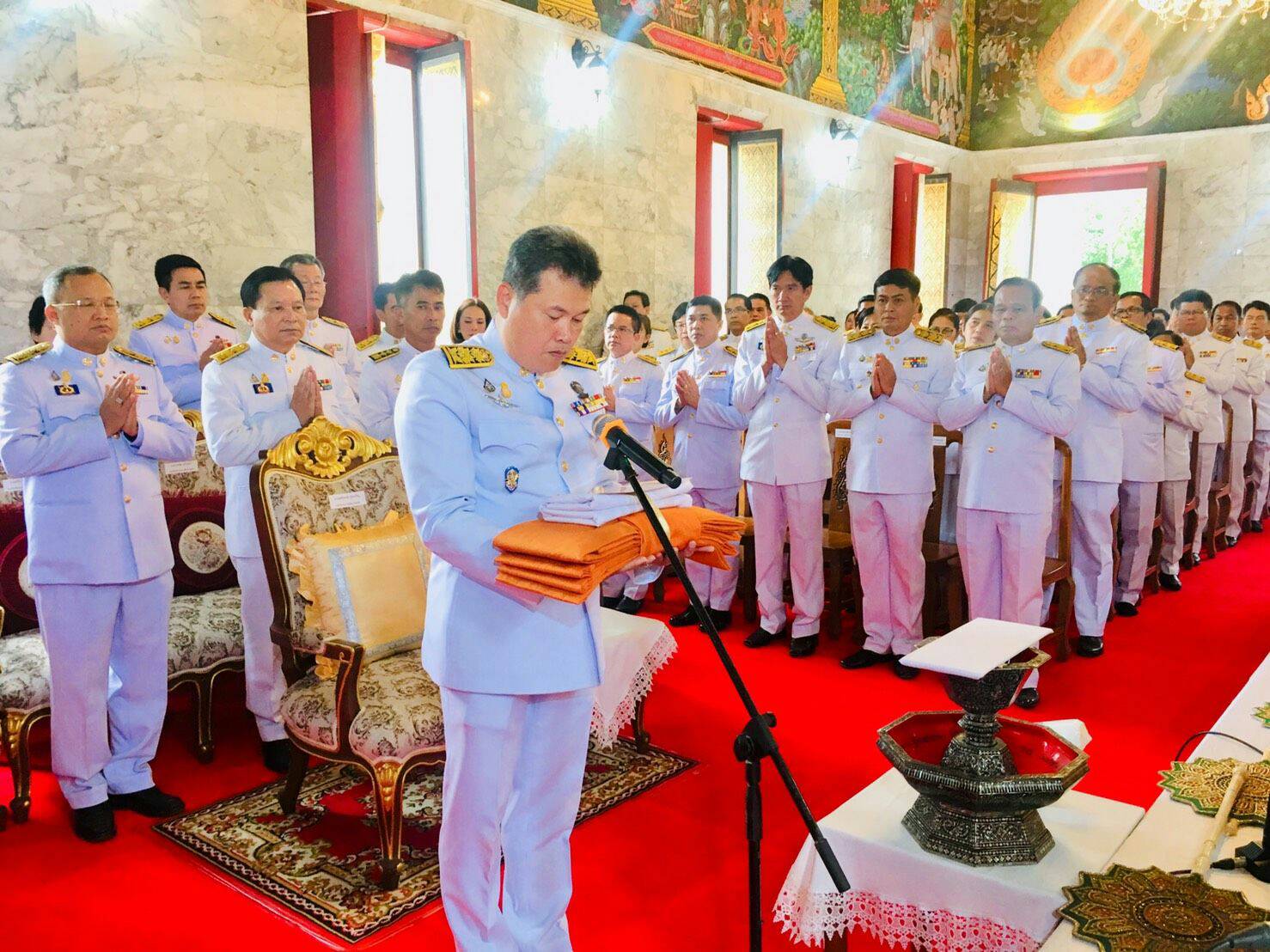 @ฉะเชิงเทรา:แม่น้ำบางปะกง แหล่งชีวิต พระศักดิ์สิทธิ์หลวงพ่อโสธร #ร่วมถวายผ้าพระกฐินพระราชทานกรมการพัฒนาชุมชย