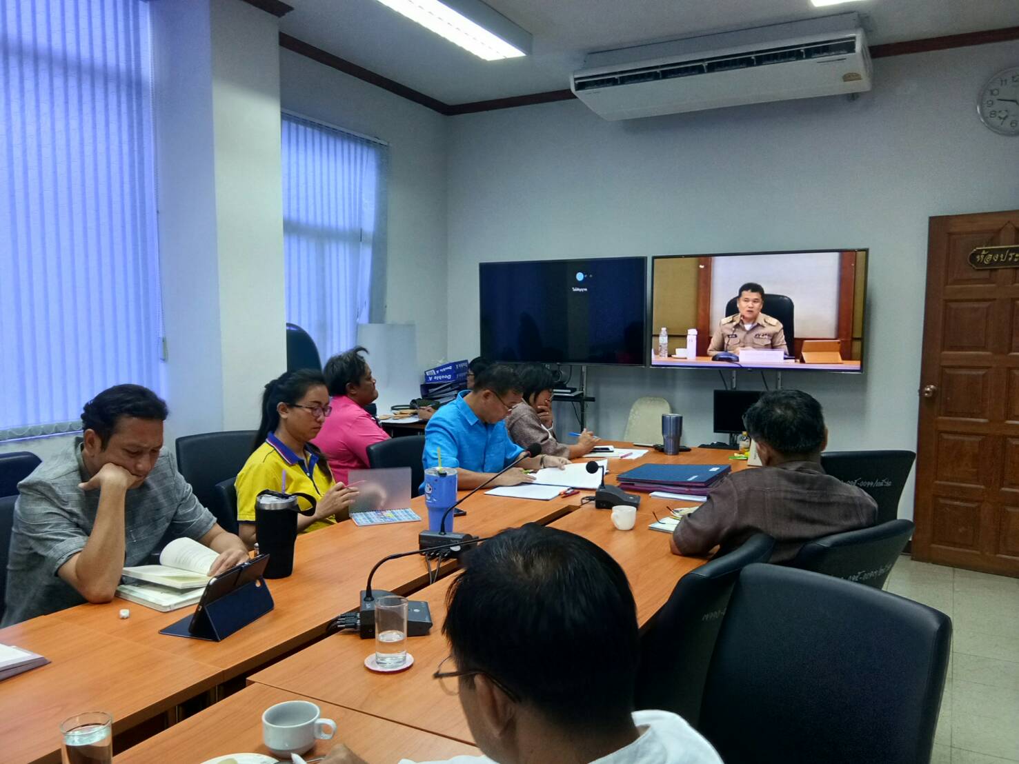 @ฉะเชิงเทรา:แม่น้ำบางปะกงแหล่งชีวิต พระศักดิ์สิทธิ์หลวงพ่อโสธร: >รับฟังการประชุมกรมการพัฒนาชุมชนครั้งที่ ๑๑/๒๕๖๒ ผ่านระบบทีวี พช.>