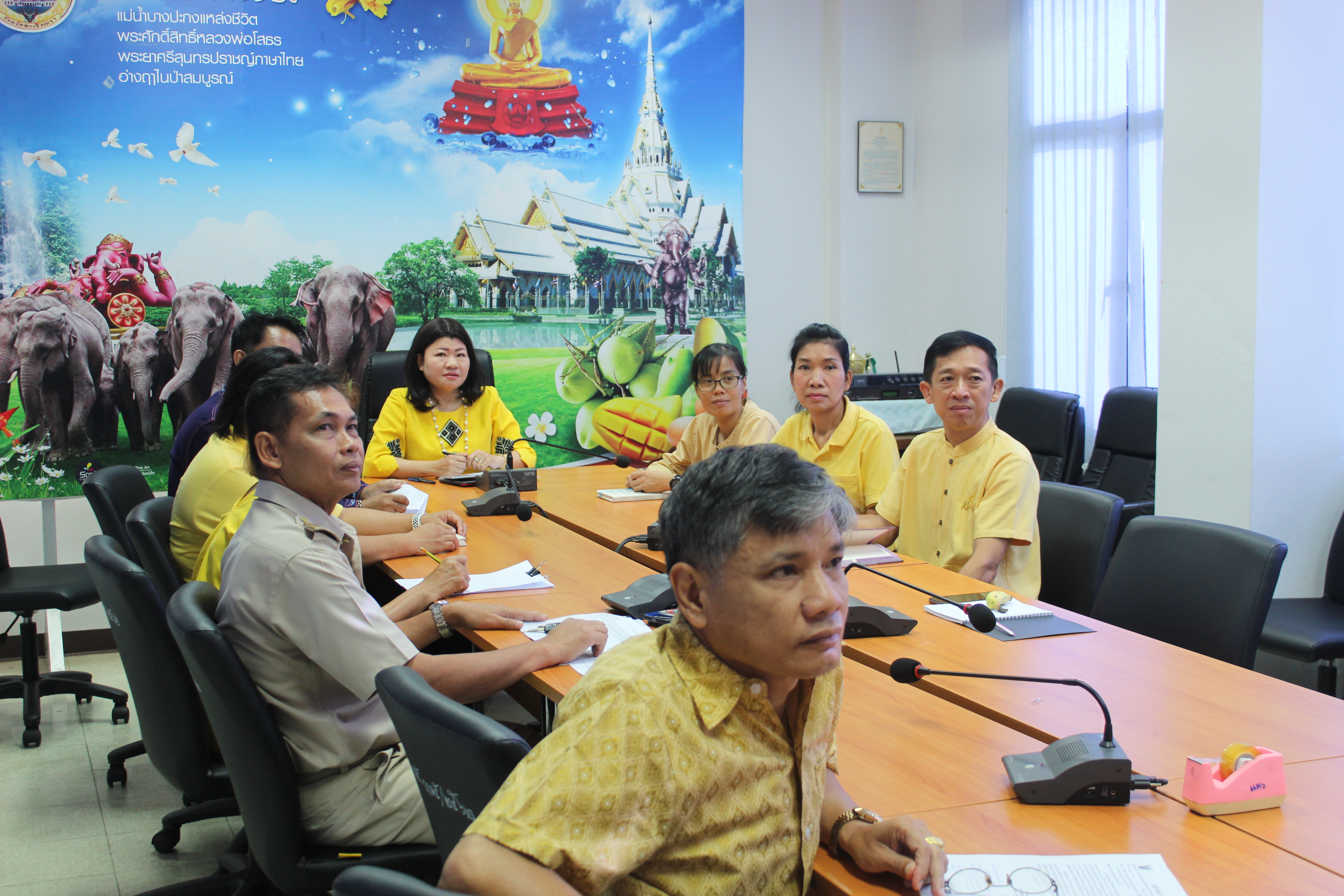 @ฉะเชิงเทรา : แม่น้ำบางปะกงแหล่งชีวิต พระศักดิ์สิทธิ์หลวงพ่อโสธร พระยาศรีสุนทรปราชญ์ภาษาไทย อ่างฤาไนป่าสมบูรณ์ >> รับฟังการประชุม Morning Brief กรมการพัฒนาชุมชน ผ่านระบบทีวี พช.>