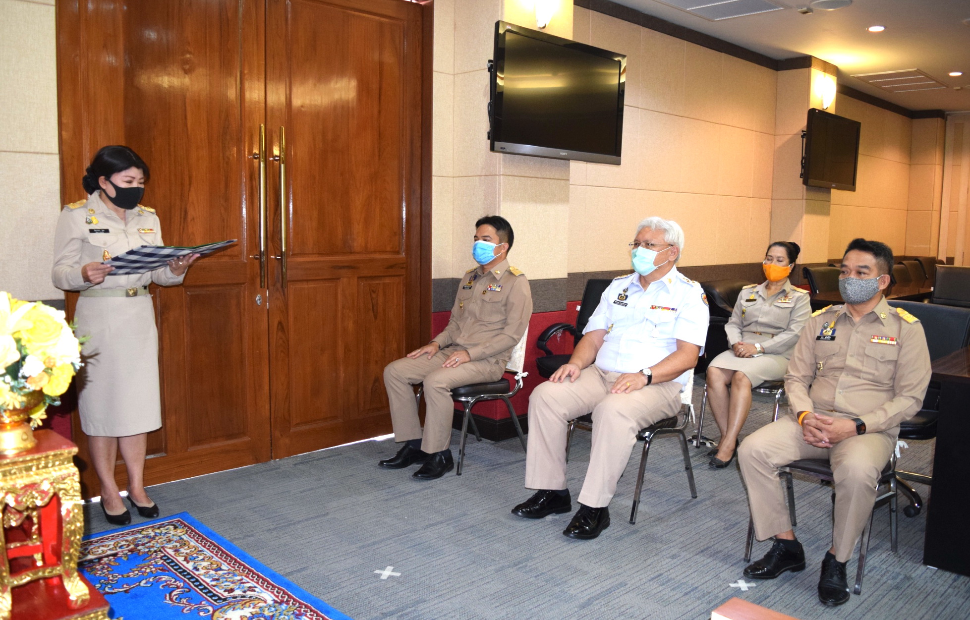 เจ้าฟ้าพัชรกิติยาภาฯ ทรงห่วงใยพสกนิกรของพระองค์ ในสถานการณ์การแพร่ระบาดของเชื้อไวรัสโคโรนา 2019 (COVID-19)