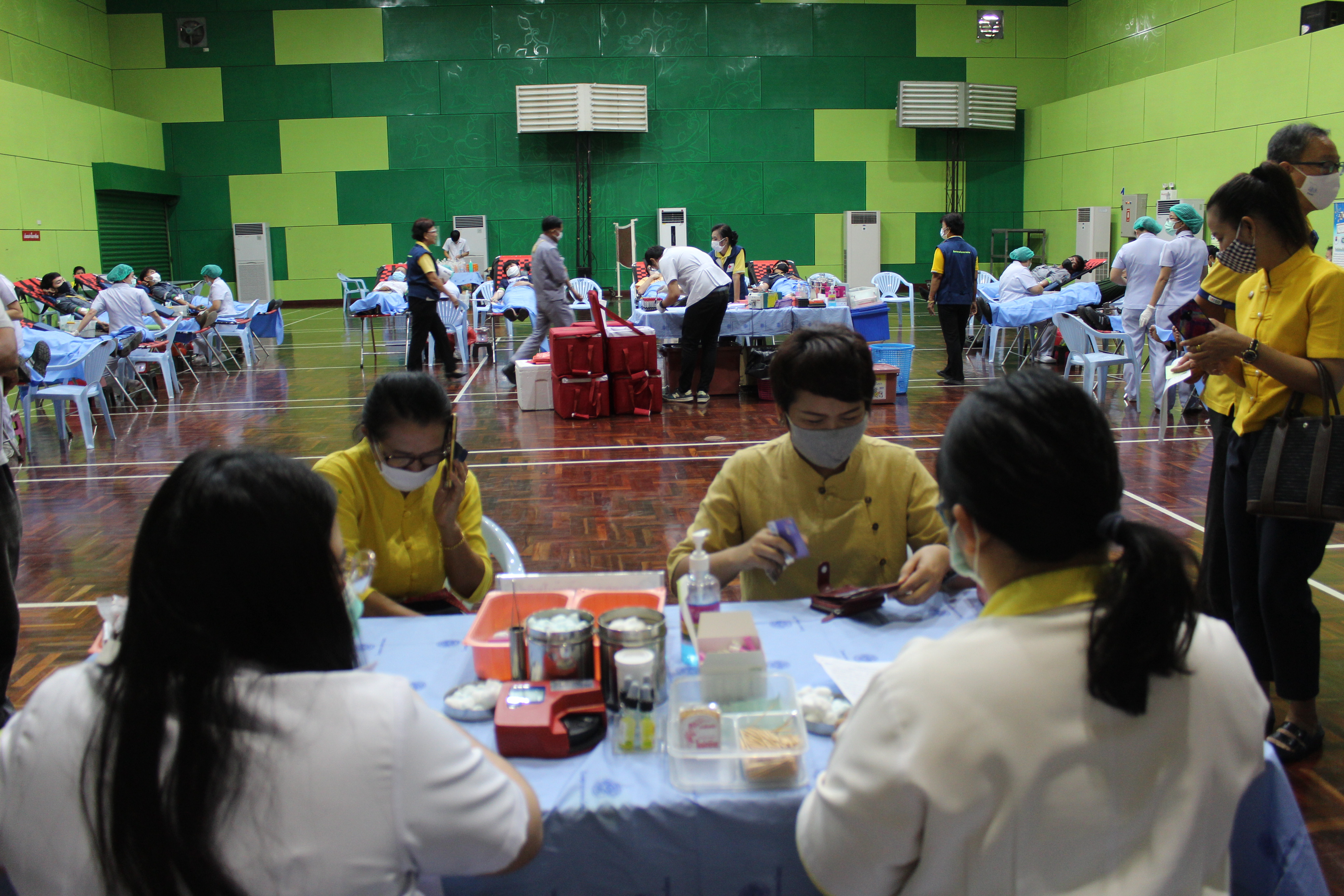 พช.แปดริ้ว รวมพลังบริจาคโลหิตถวายเป็นพระราชกุศล ในหลวงรัชกาลที่ 10 เนื่องในวันเฉลิมพระชนมพรรษา 28 กรกฎาคม 2563