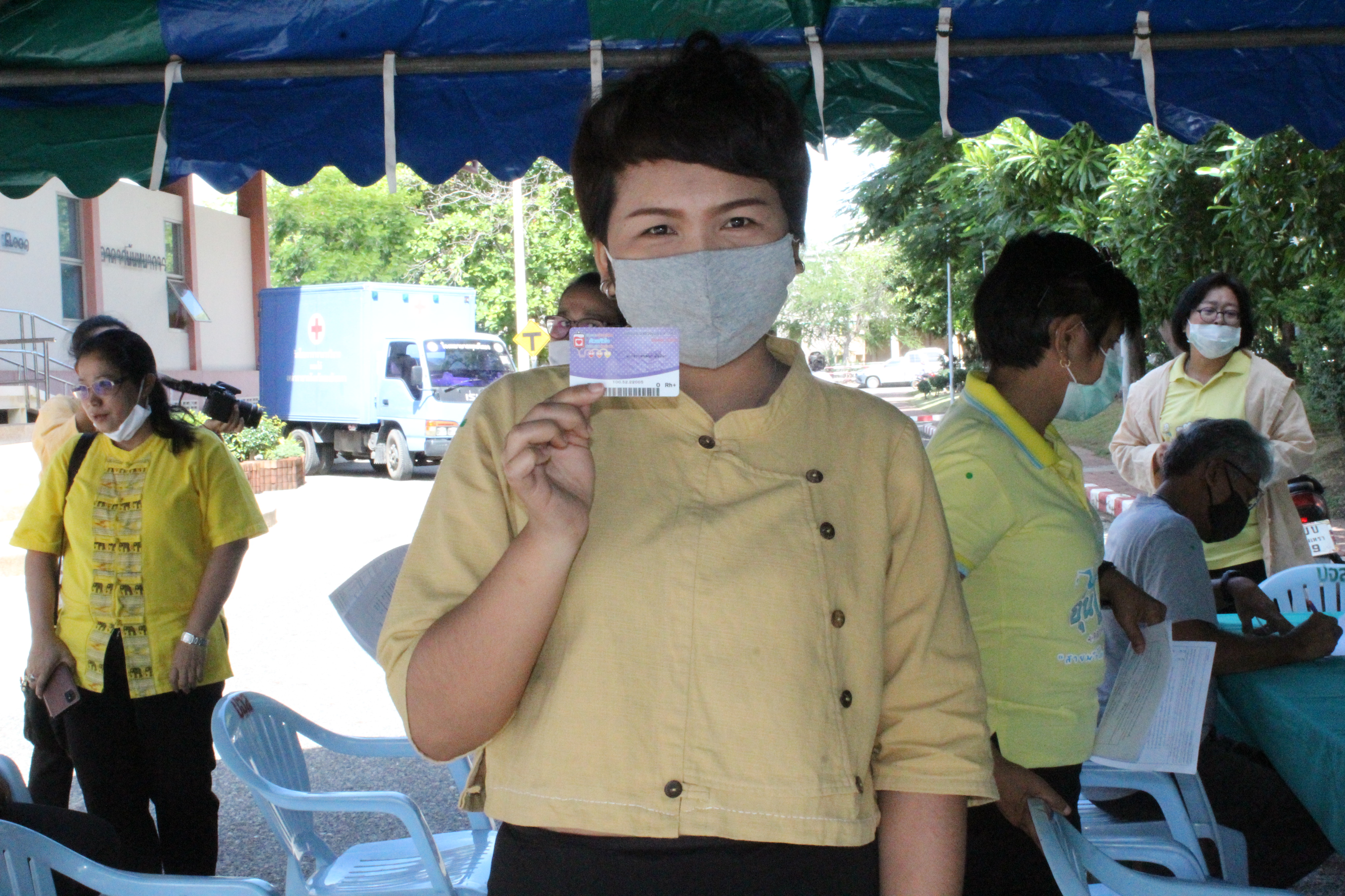 พช.แปดริ้ว รวมพลังบริจาคโลหิตถวายเป็นพระราชกุศล ในหลวงรัชกาลที่ 10 เนื่องในวันเฉลิมพระชนมพรรษา 28 กรกฎาคม 2563