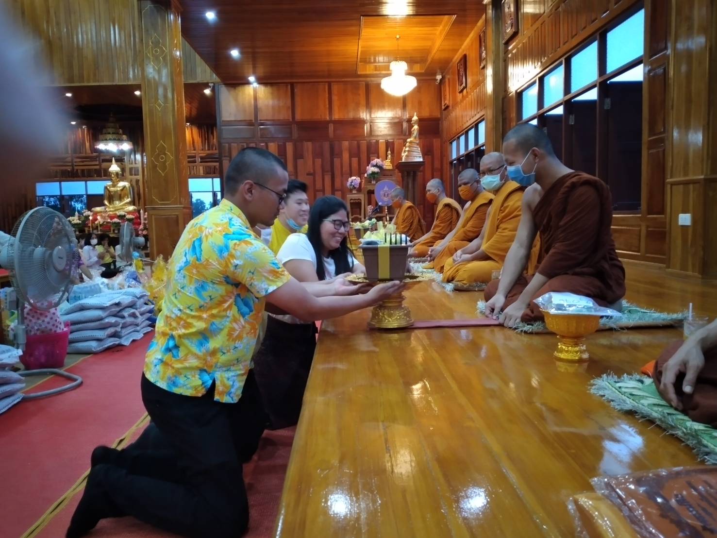 สำนักงานพัฒนาชุมชนจังหวัดฉะเชิงเทรา ได้รับความเมตตาจากพระคุณเจ้าพระปัญญาวิสุทธิโมลี เจ้าคณะอำเภอเมืองฉะเชิงเทรา (ธรรมยุต) จัดทำโครงการทำบุญ 9 วัด ขยายผลการปลูกผักสู่วัดและชุมชน น้อมนำแนวพระราชดำริ สมเด็จพระกนิษฐาธิราชเจ้า กรมสมเด็จพระเทพรัตนราชสุดาฯ สยามบรมราชกุมารี ด้วยการสร้างวัฒนธรรมการปลูกพืชผักสวนครัว ระยะที่ 2