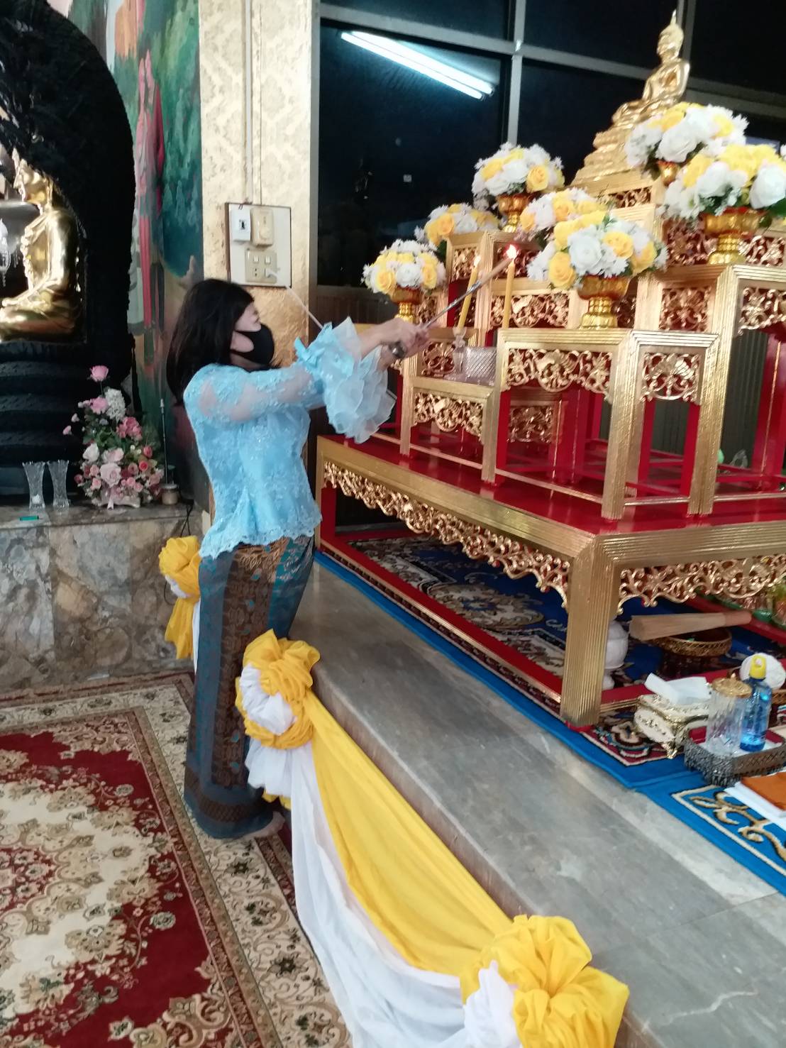 สำนักงานพัฒนาชุมชนจังหวัดฉะเชิงเทรา ได้รับความเมตตาจากพระคุณเจ้าพระปัญญาวิสุทธิโมลี เจ้าคณะอำเภอเมืองฉะเชิงเทรา (ธรรมยุต) จัดทำโครงการทำบุญ 9 วัด ขยายผลการปลูกผักสู่วัดและชุมชน น้อมนำแนวพระราชดำริ สมเด็จพระกนิษฐาธิราชเจ้า กรมสมเด็จพระเทพรัตนราชสุดาฯ สยามบรมราชกุมารี ด้วยการสร้างวัฒนธรรมการปลูกพืชผักสวนครัว ระยะที่ 2