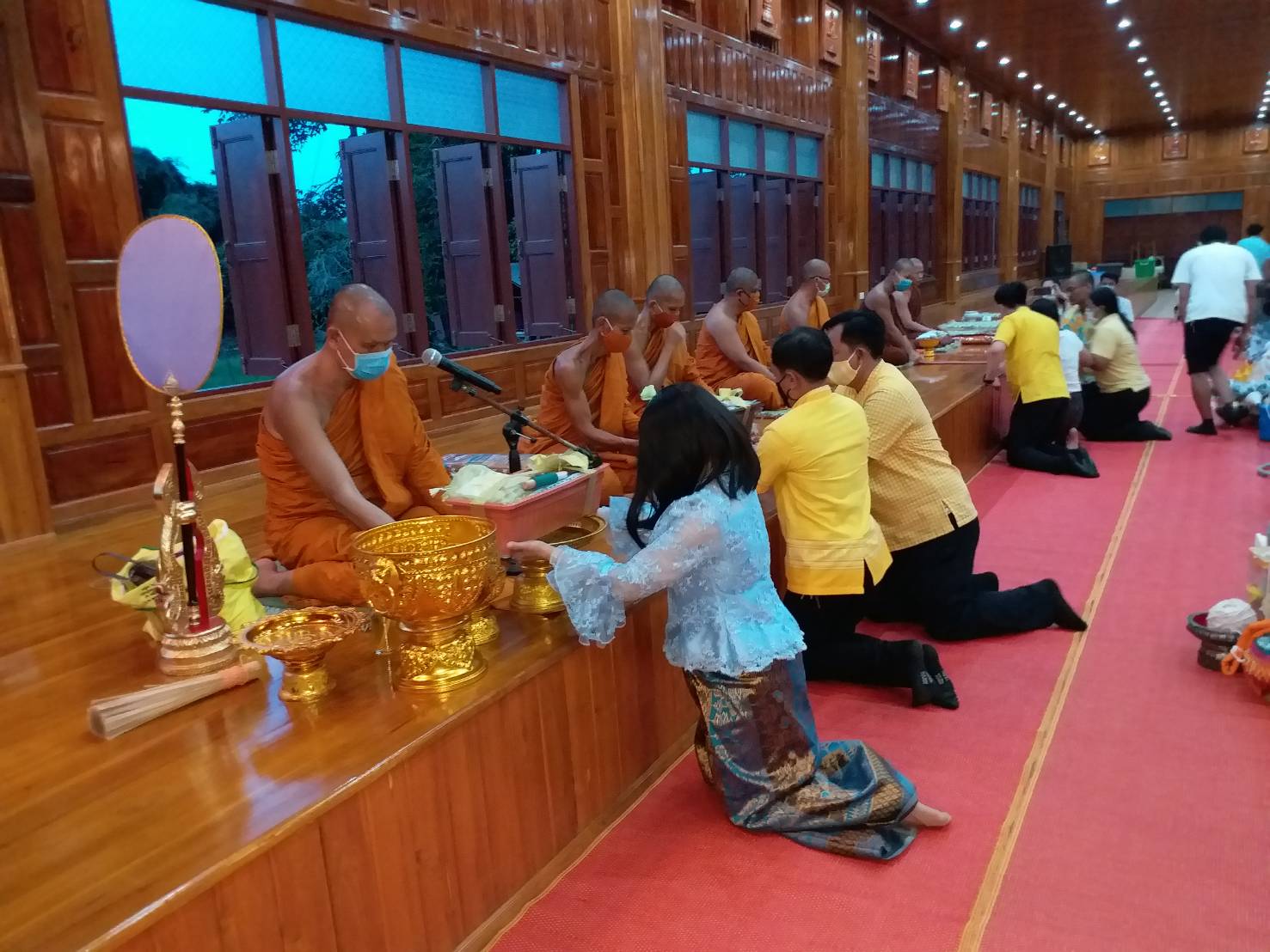 สำนักงานพัฒนาชุมชนจังหวัดฉะเชิงเทรา ได้รับความเมตตาจากพระคุณเจ้าพระปัญญาวิสุทธิโมลี เจ้าคณะอำเภอเมืองฉะเชิงเทรา (ธรรมยุต) จัดทำโครงการทำบุญ 9 วัด ขยายผลการปลูกผักสู่วัดและชุมชน น้อมนำแนวพระราชดำริ สมเด็จพระกนิษฐาธิราชเจ้า กรมสมเด็จพระเทพรัตนราชสุดาฯ สยามบรมราชกุมารี ด้วยการสร้างวัฒนธรรมการปลูกพืชผักสวนครัว ระยะที่ 2