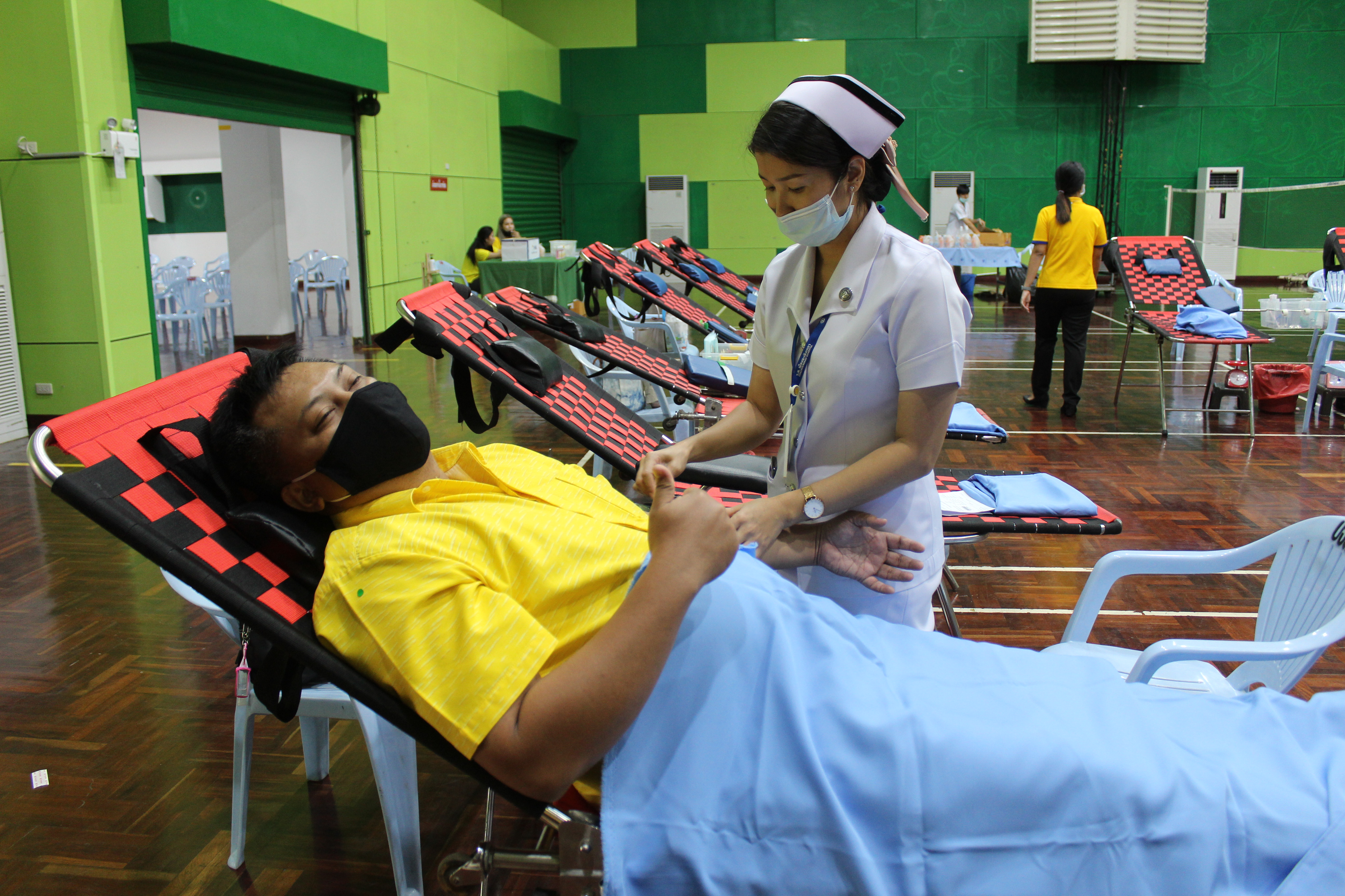 พช.แปดริ้ว รวมพลังบริจาคโลหิตถวายเป็นพระราชกุศล ในหลวงรัชกาลที่ 10 เนื่องในวันเฉลิมพระชนมพรรษา 28 กรกฎาคม 2563