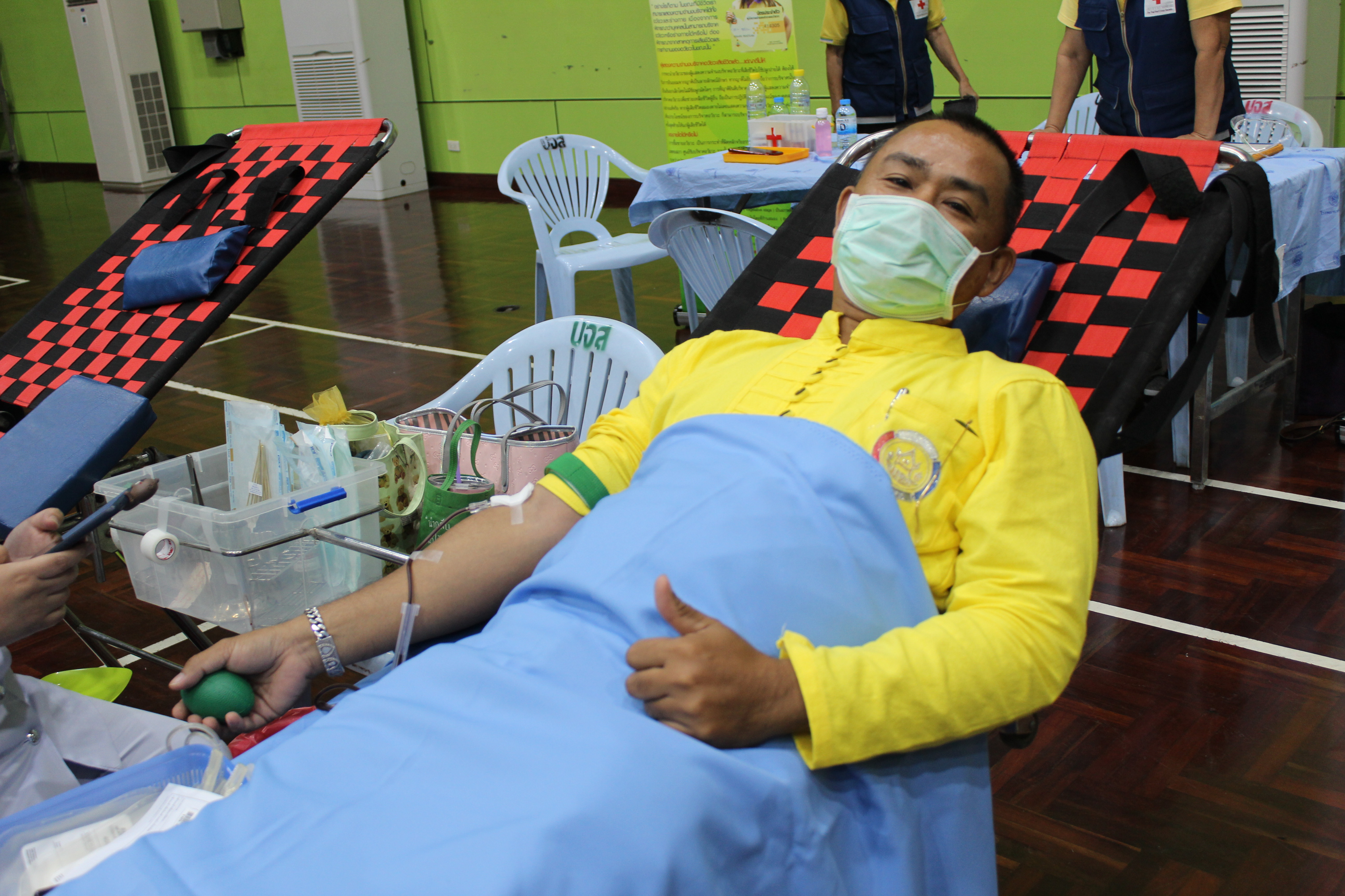 พช.แปดริ้ว รวมพลังบริจาคโลหิตถวายเป็นพระราชกุศล ในหลวงรัชกาลที่ 10 เนื่องในวันเฉลิมพระชนมพรรษา 28 กรกฎาคม 2563