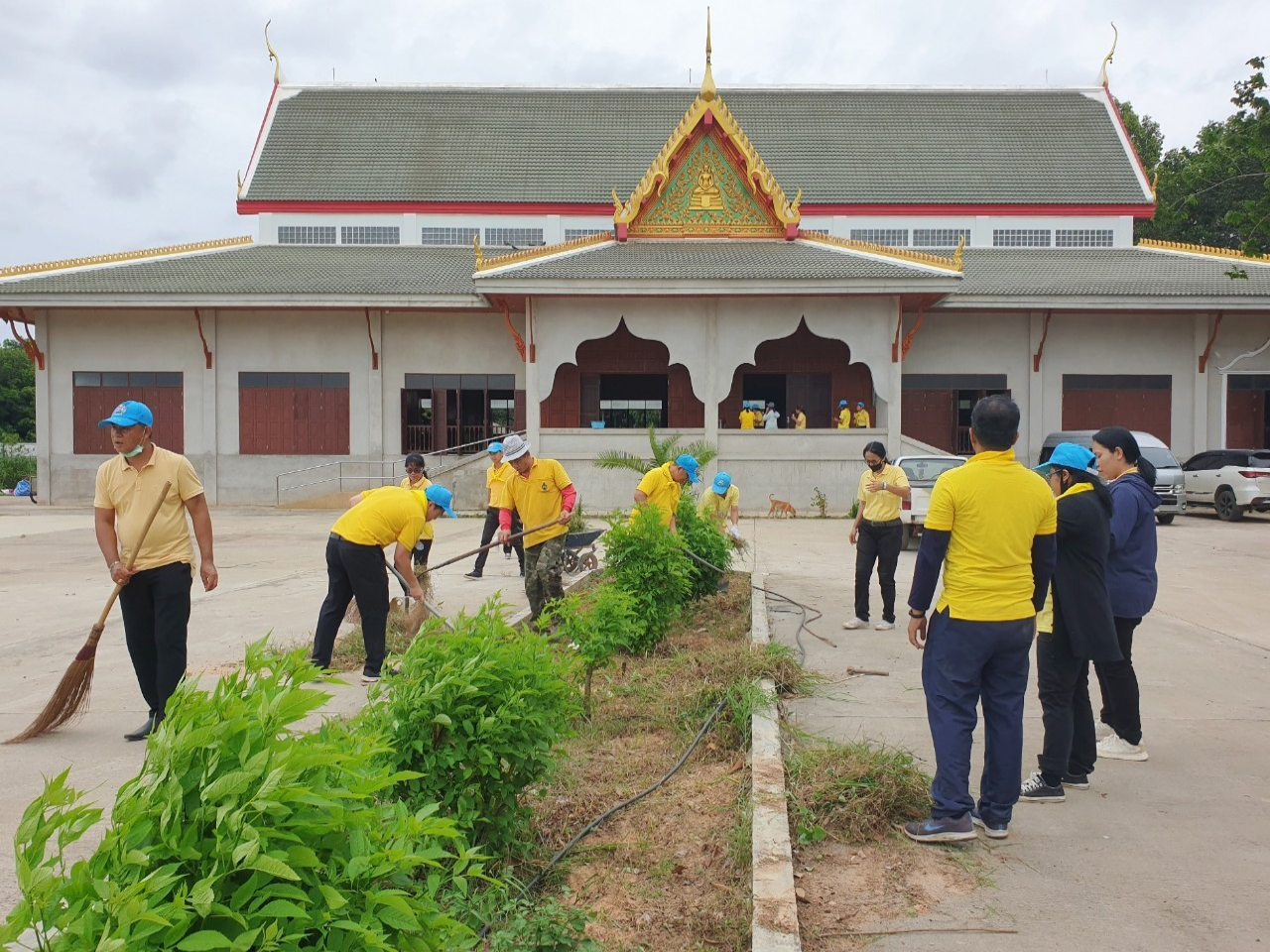 ⭐️⭐️พช.ฉะเชิงเทรา จัดกิจกรรมจิตอาสาพัฒนา เนื่องในวันเฉลิมพระชนมพรรษาพระบาทสมเด็จพระเจ้าอยู่หัว⭐️⭐️
