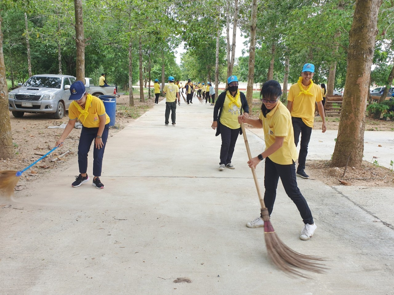 ⭐️⭐️พช.ฉะเชิงเทรา จัดกิจกรรมจิตอาสาพัฒนา เนื่องในวันเฉลิมพระชนมพรรษาพระบาทสมเด็จพระเจ้าอยู่หัว⭐️⭐️