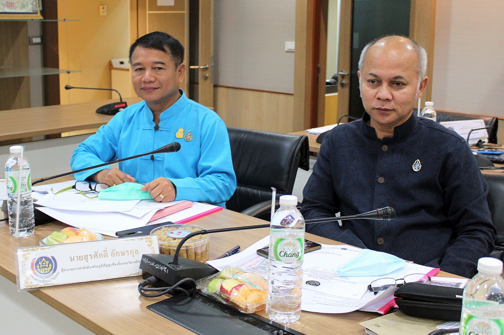 ⚡️⚡️กรมการพัฒนาชุมชน ประชุม พจ. พื้นที่รอยต่อ 5 จังหวัด ภาคตะวันออก ขับเคลื่อนการแก้ไขปัญหาช้างป่า