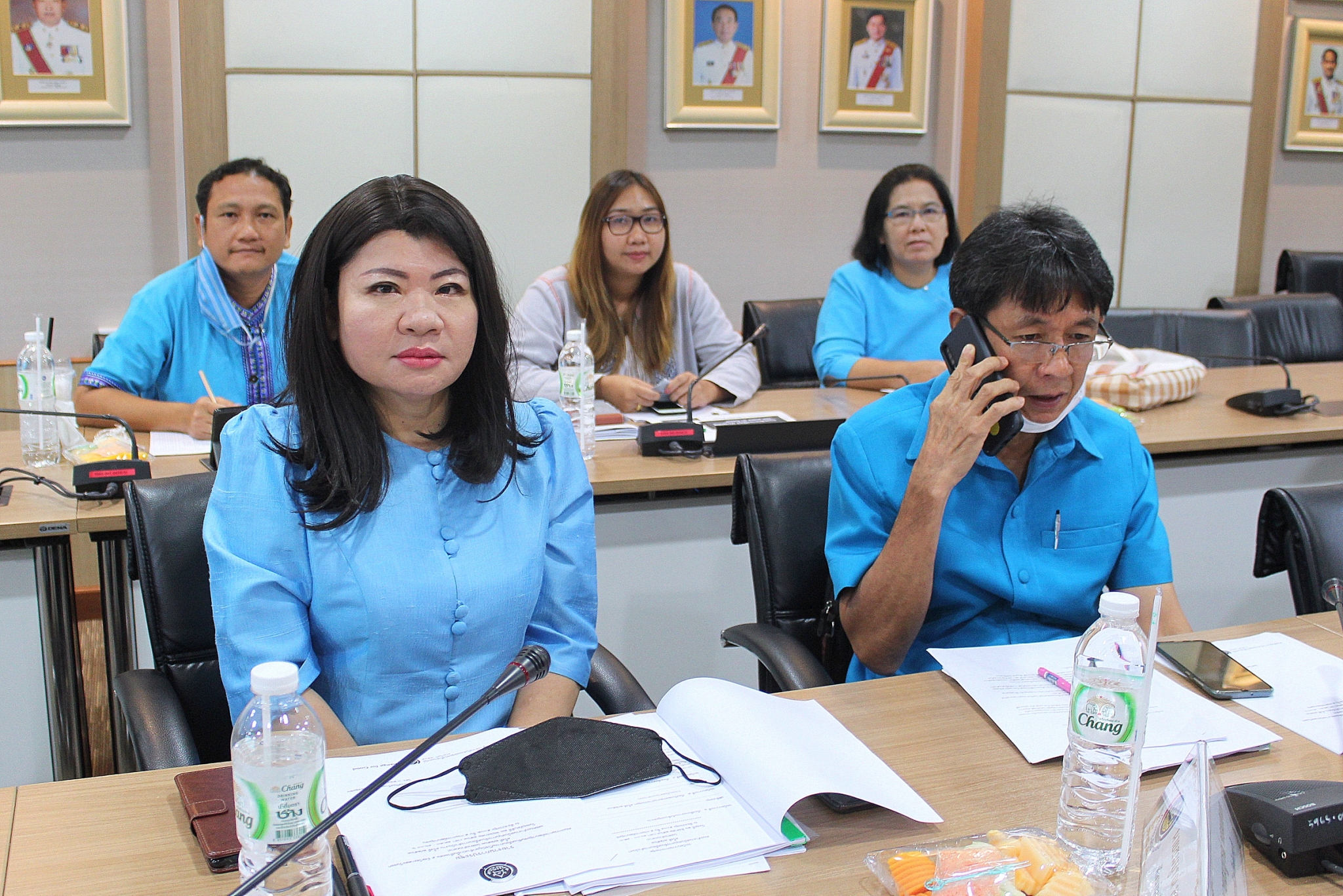 ⚡️⚡️กรมการพัฒนาชุมชน ประชุม พจ. พื้นที่รอยต่อ 5 จังหวัด ภาคตะวันออก ขับเคลื่อนการแก้ไขปัญหาช้างป่า